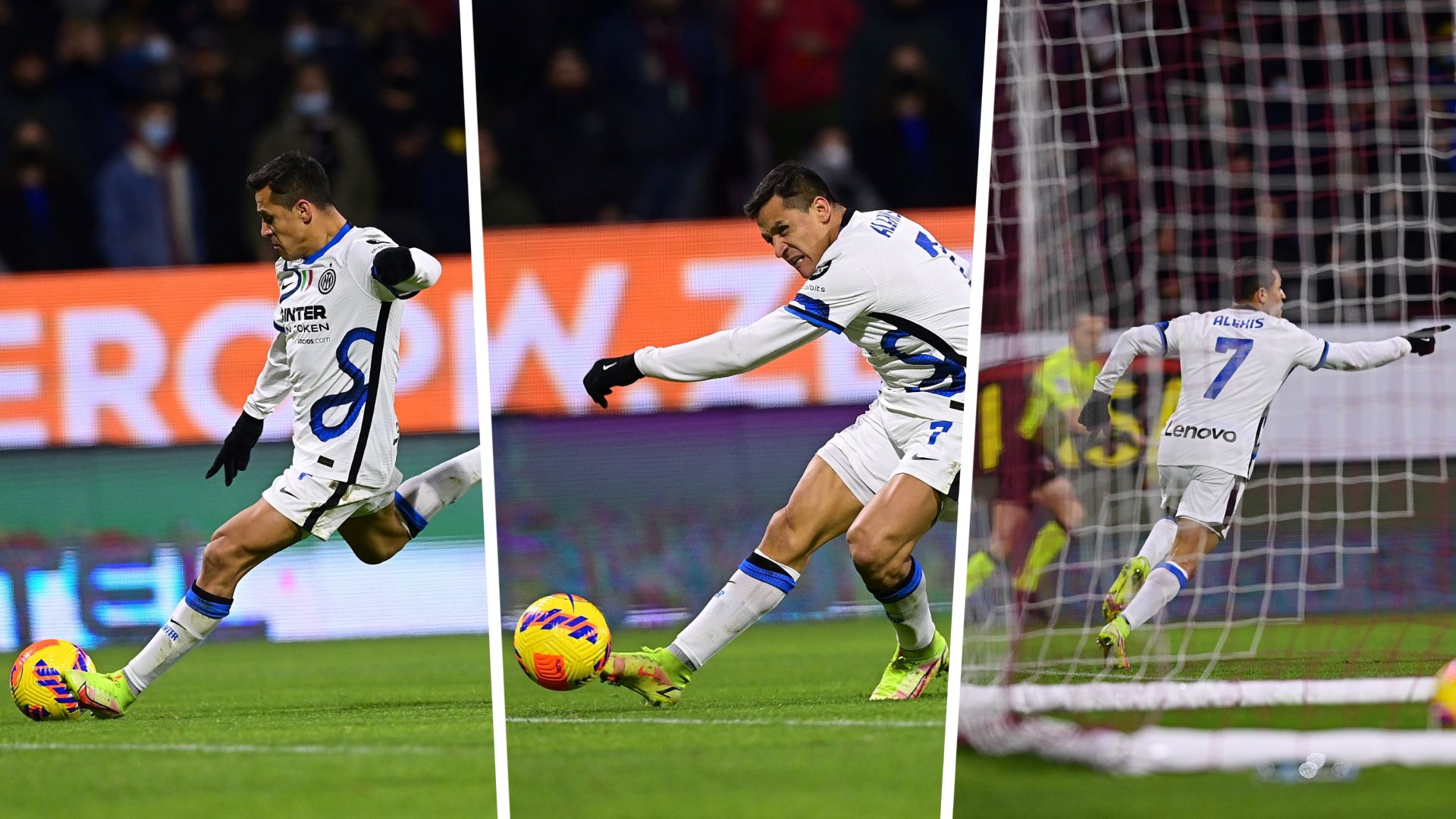 171221 Salernitana Inter Gol de Alexis Sánchez