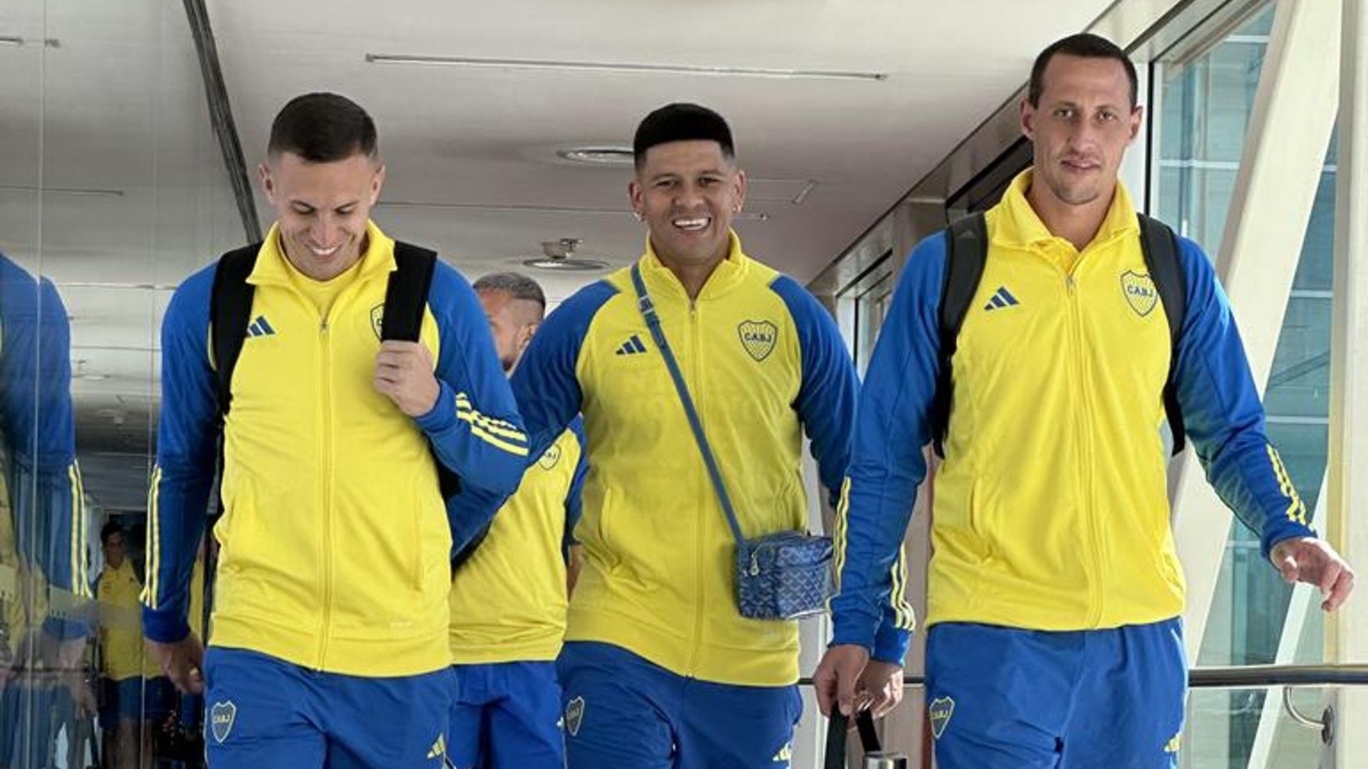 Boca Viaje Fortaleza Copa Sudamericana 24042024