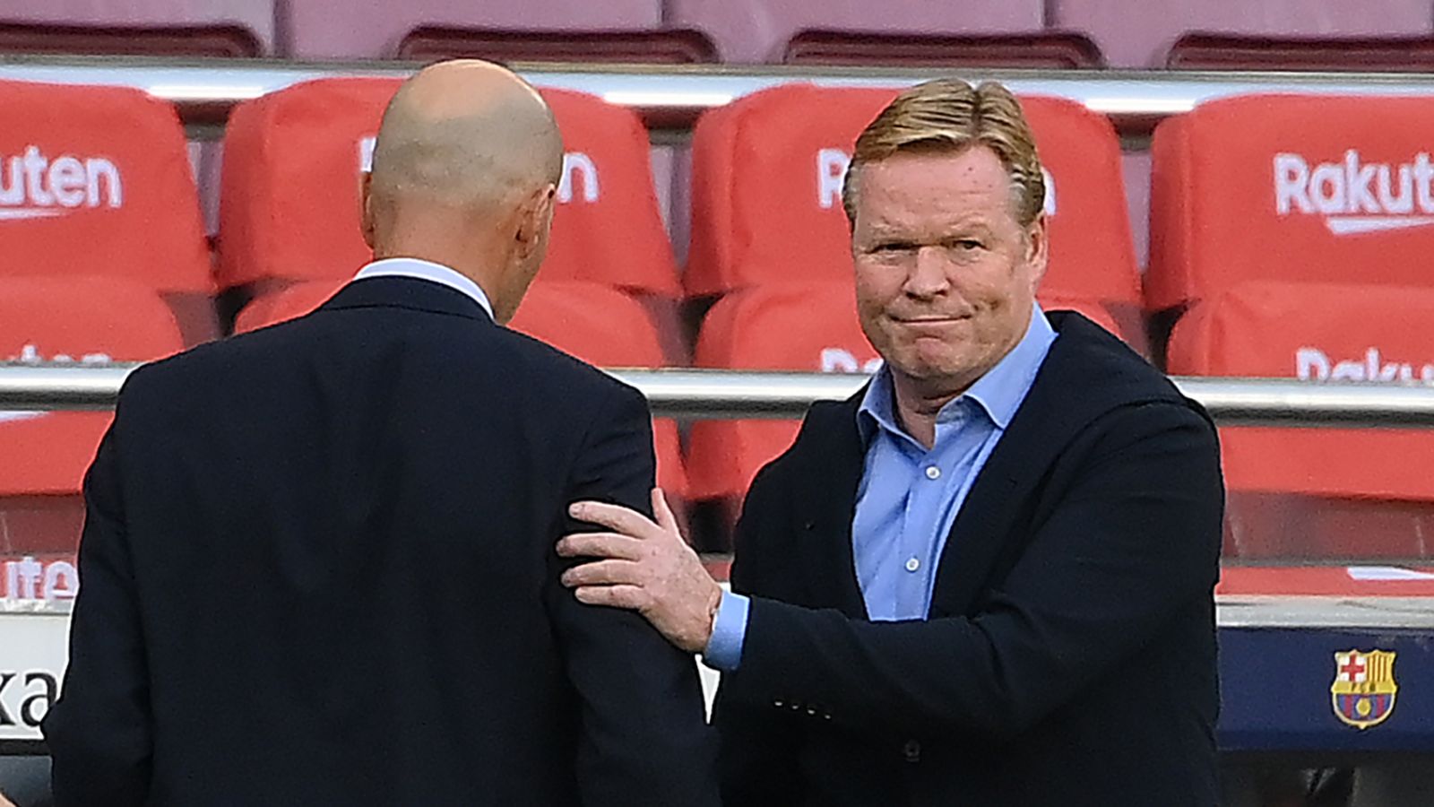ronald koeman zinedine zidane barcelona real madrid camp nou