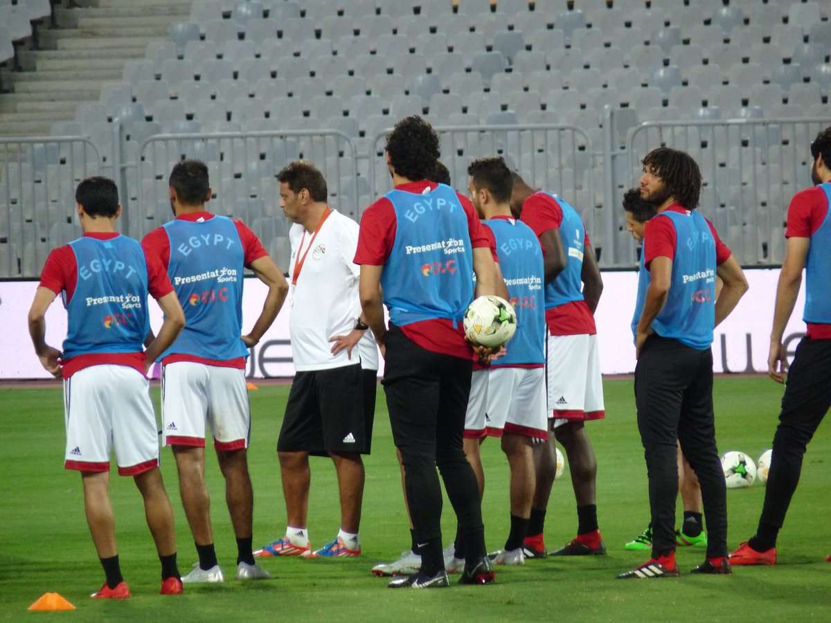 تدريبات منتخب مصر
