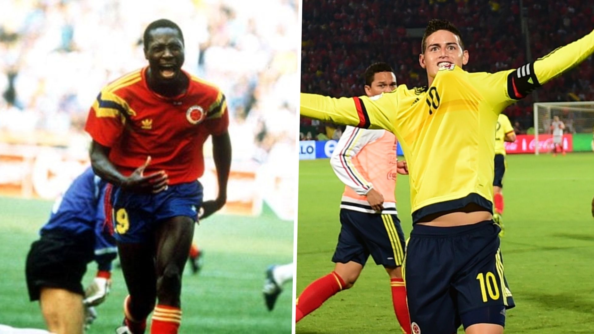 Freddy Rincón vs. James Rodríguez