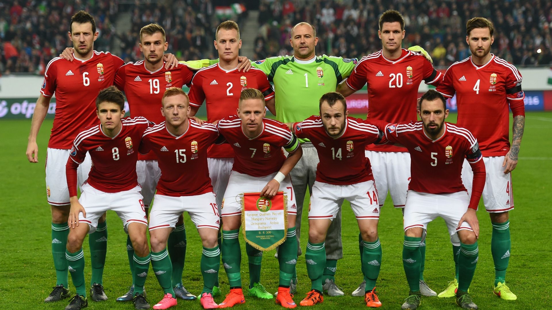 Hungary team vs Norway 15112015