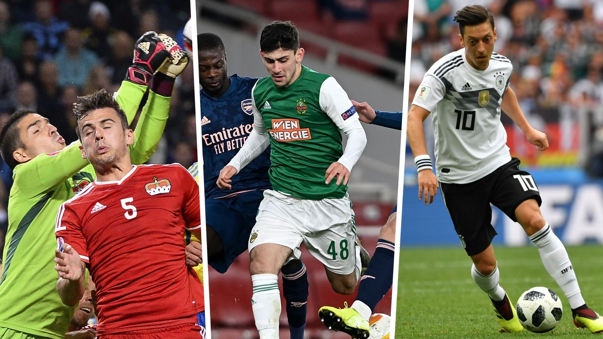 Cengiz Bicer Yusuf Demir Mesut Ozil