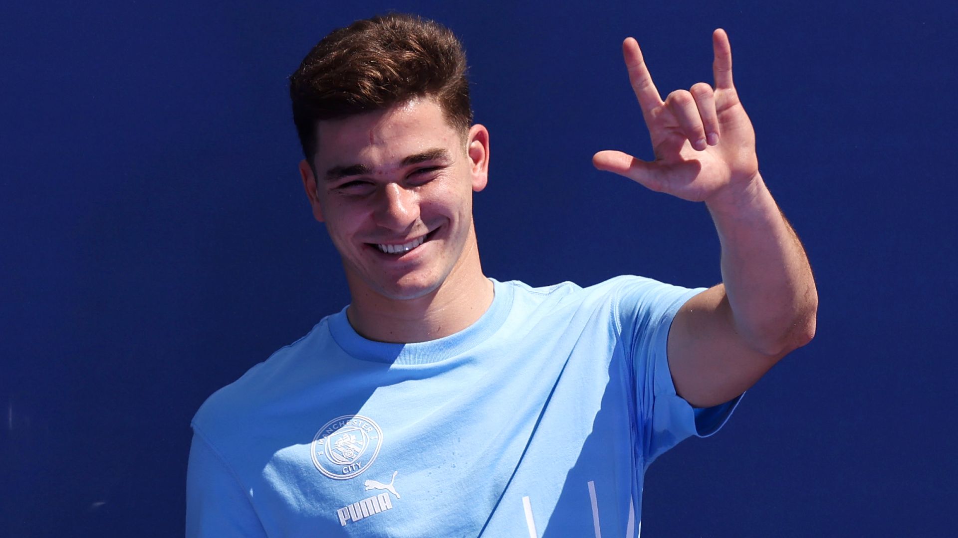 Julian Alvarez Présentation Manchester City