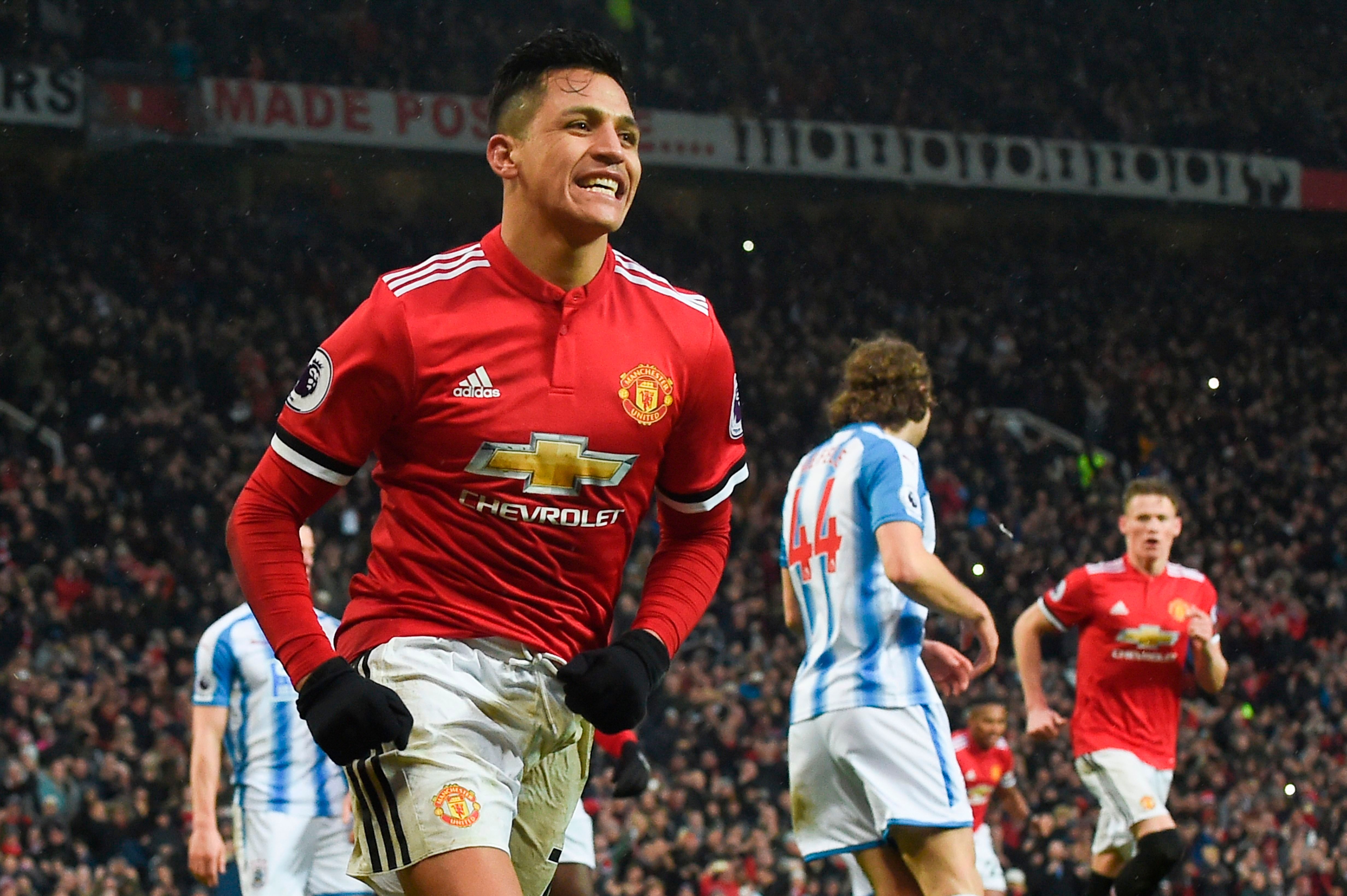 Man United - Huddersfield Alexis Sanchez cover