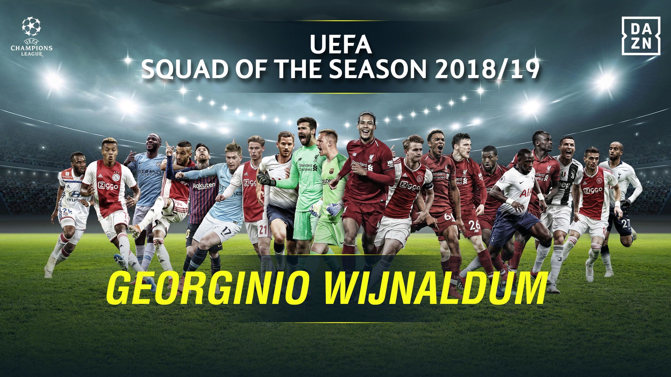 Georginio Wijnaldum: 2018-19 UEFA Champions League Squad of the Season - Midfielder