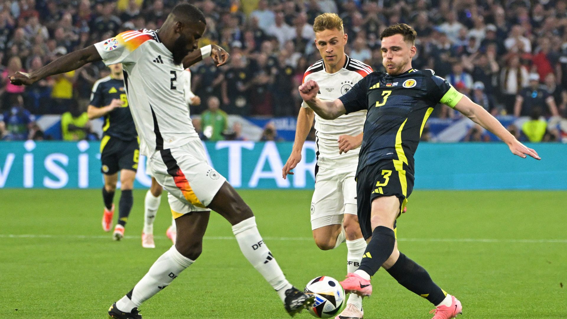 ANTONIO RÜDIGER GERMANY ANDY ROBERTSON SCOTLAND
