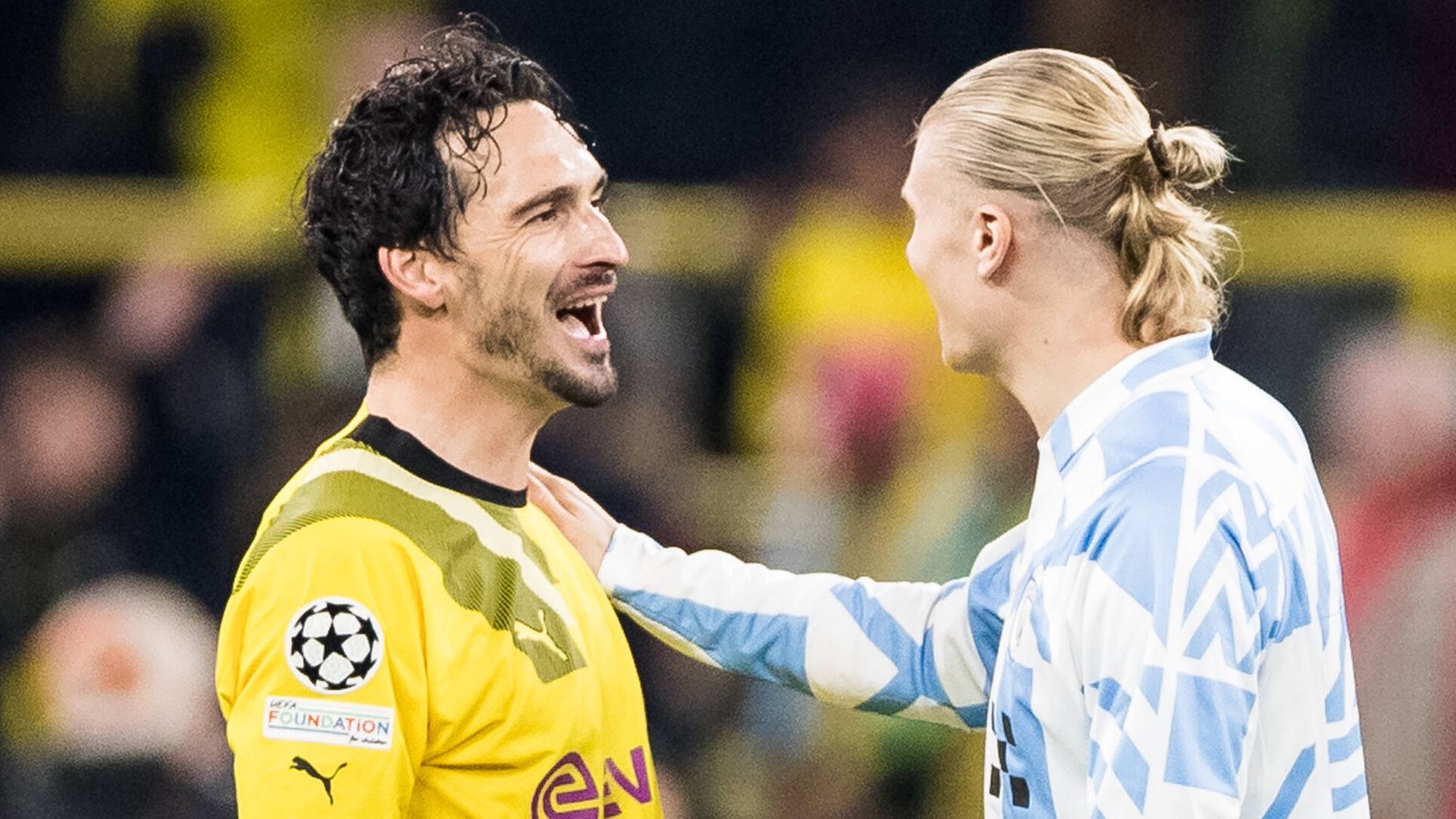 ONLY GERMANY Mats Hummels Erling Haaland Borussia Dortmund Manchester City 2022