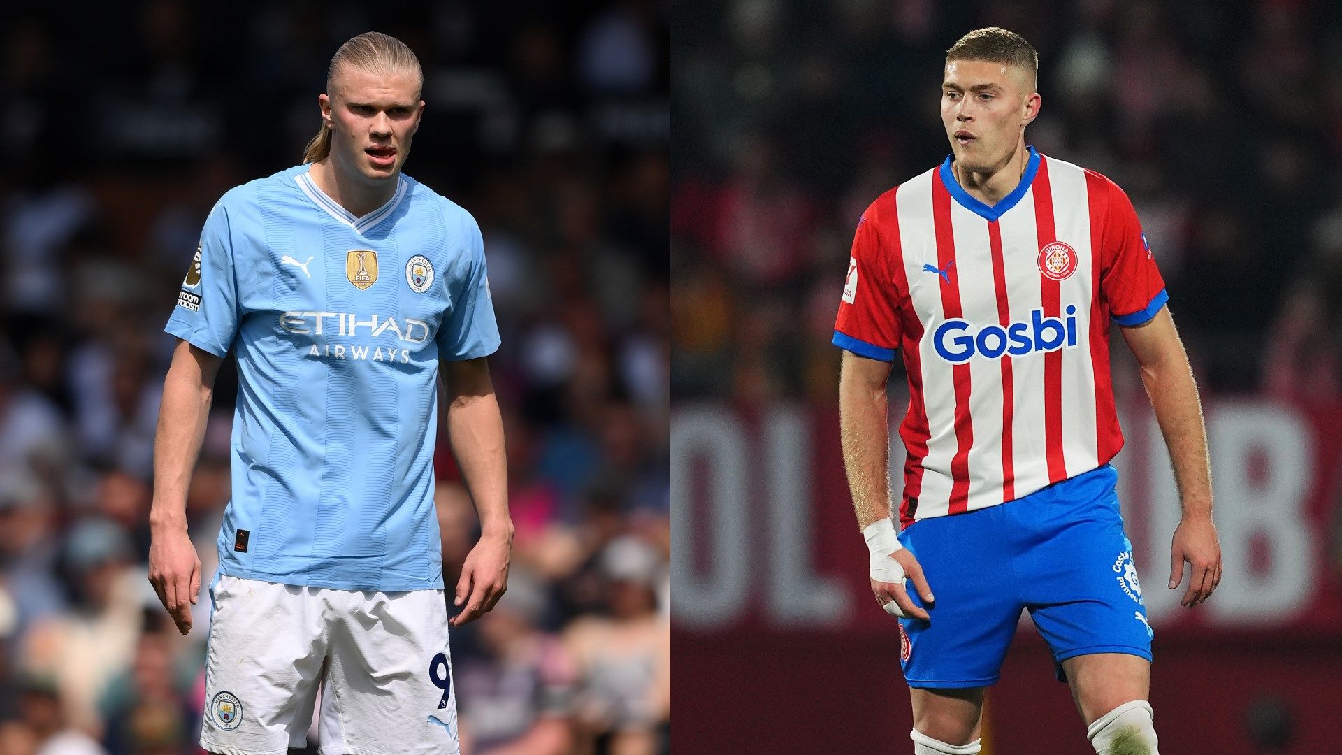 Haaland Dovbyk Manchester City Girona