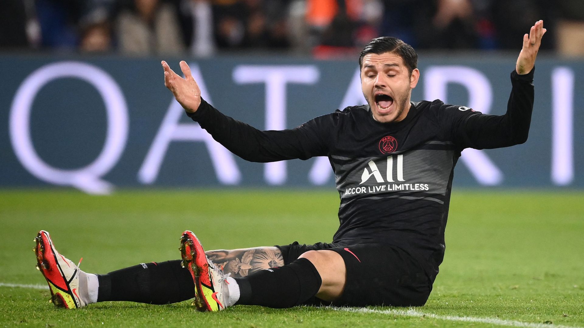 Mauro Icardi PSG Angers Ligue 1 15102021