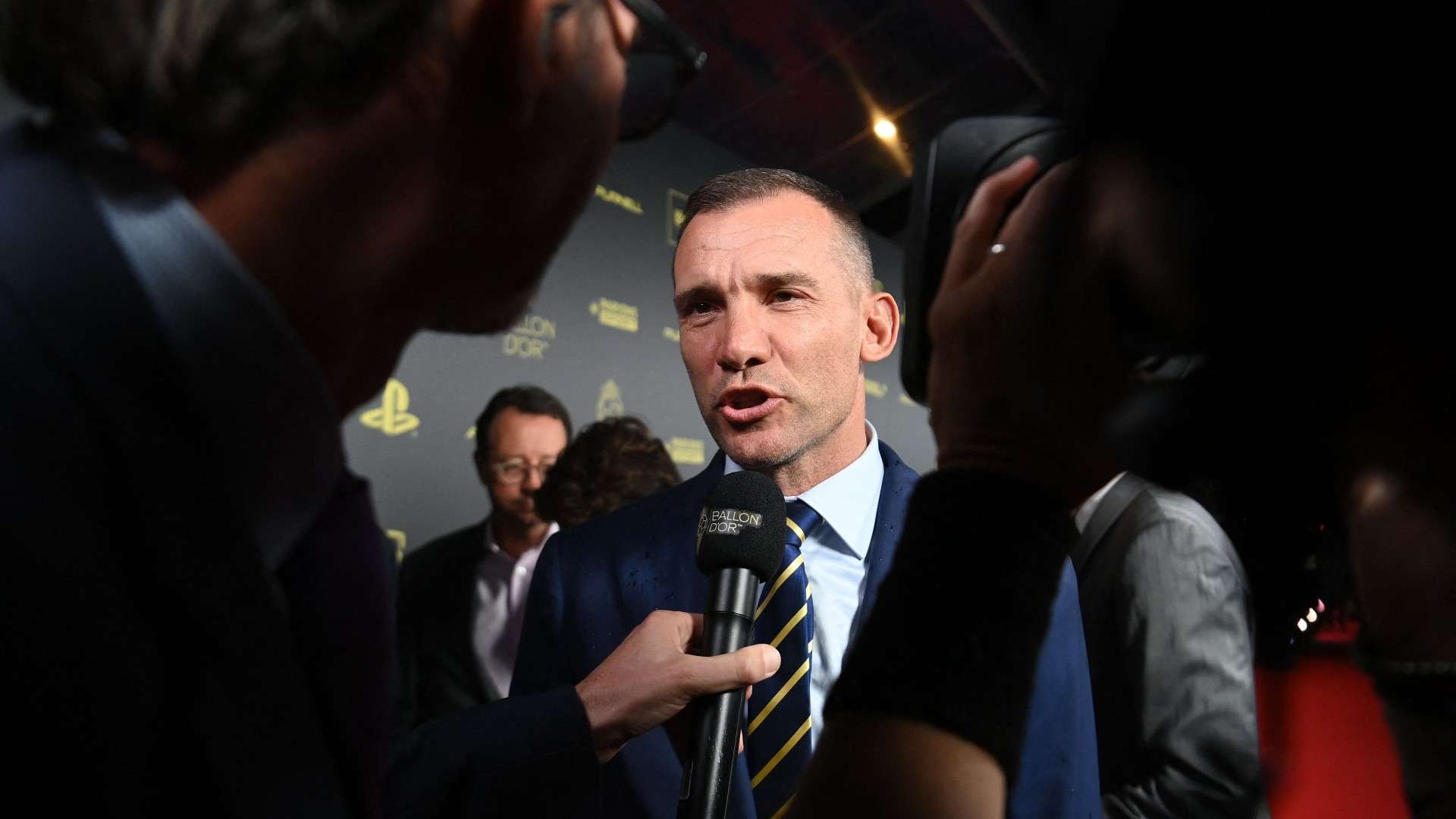 Andriy Shevchenko Ballon d'Or Ceremony 2022