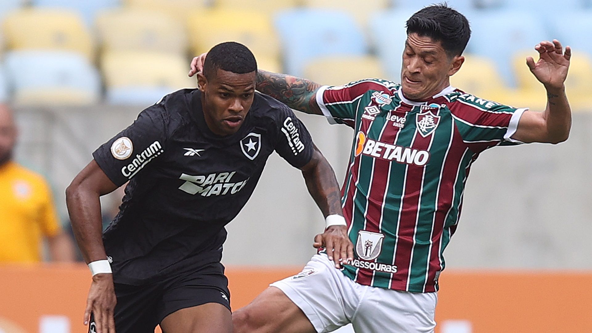 Júnior Santos e Germán Cano, Fluminense x Botafogo, Brasileirão 2023