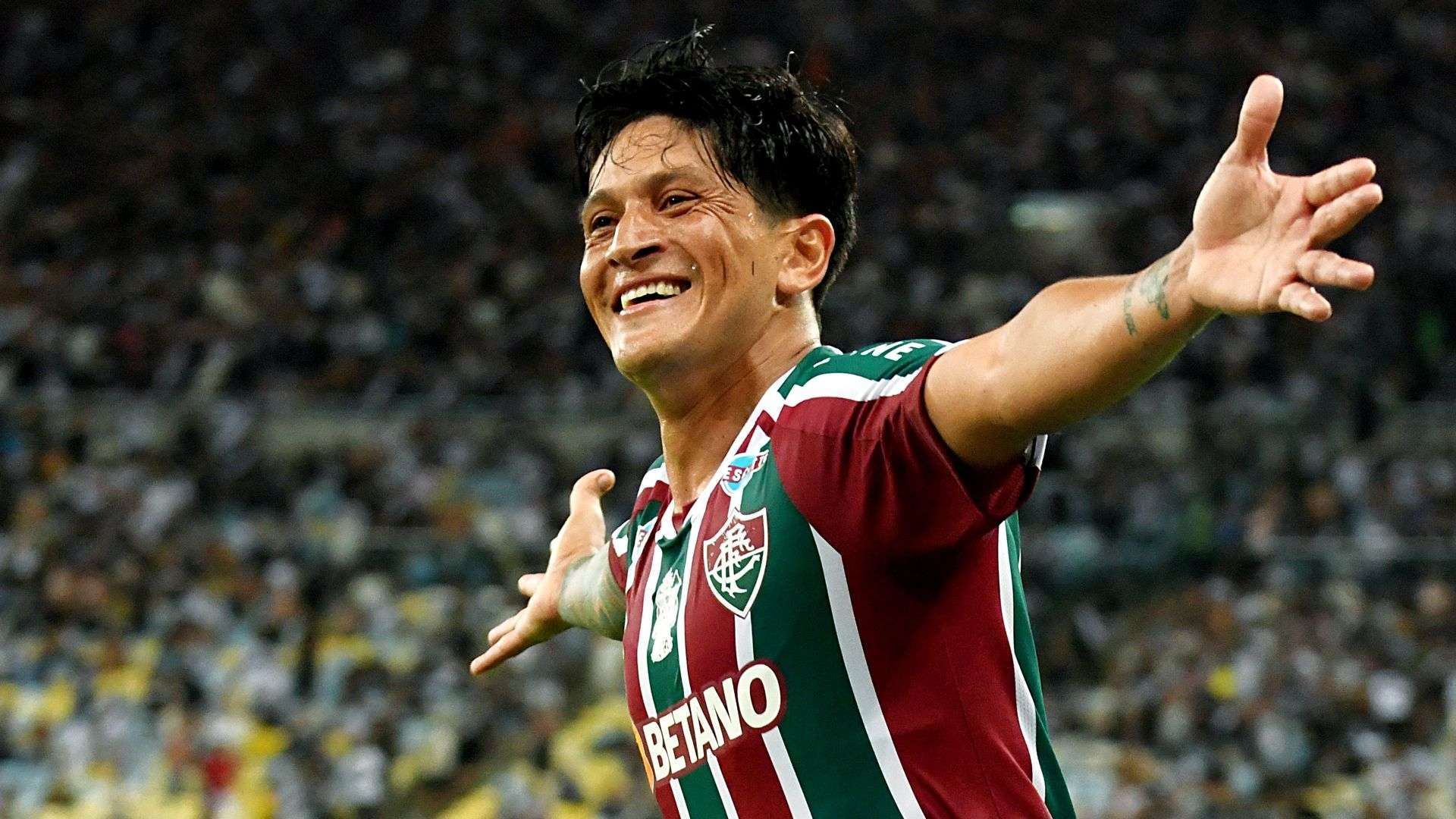 Germán Cano comemora em Fluminense x Vasco, Carioca 2023