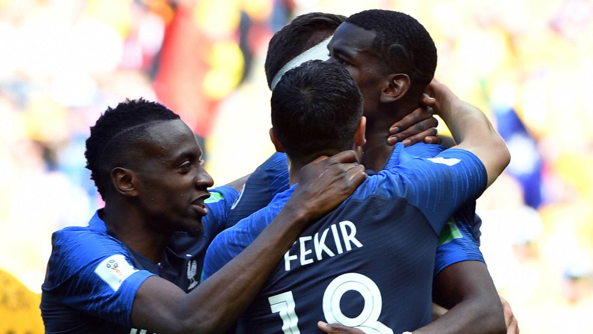 France Celebrating 2018 World Cup