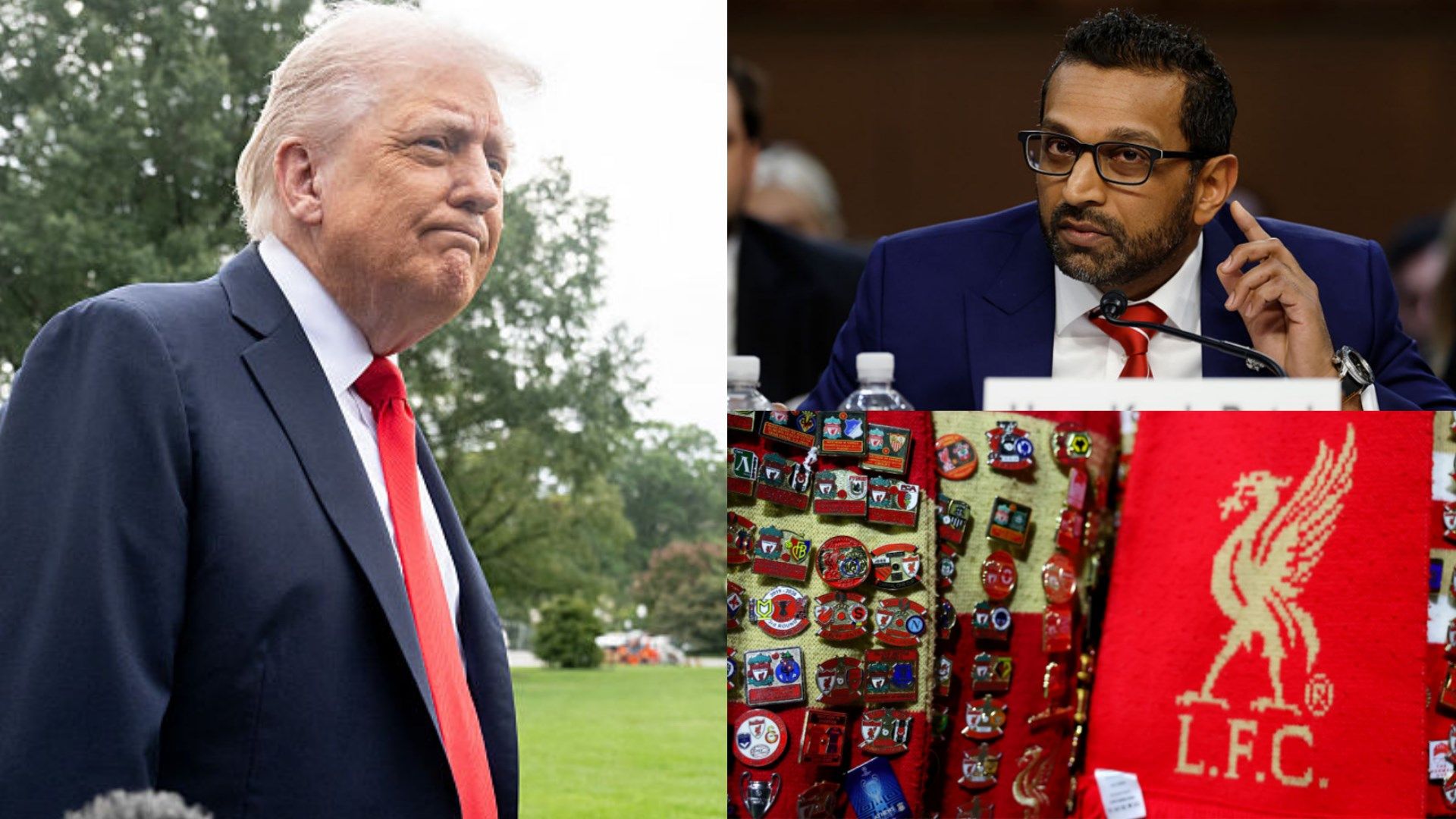 Donald Trump and Kash Patel