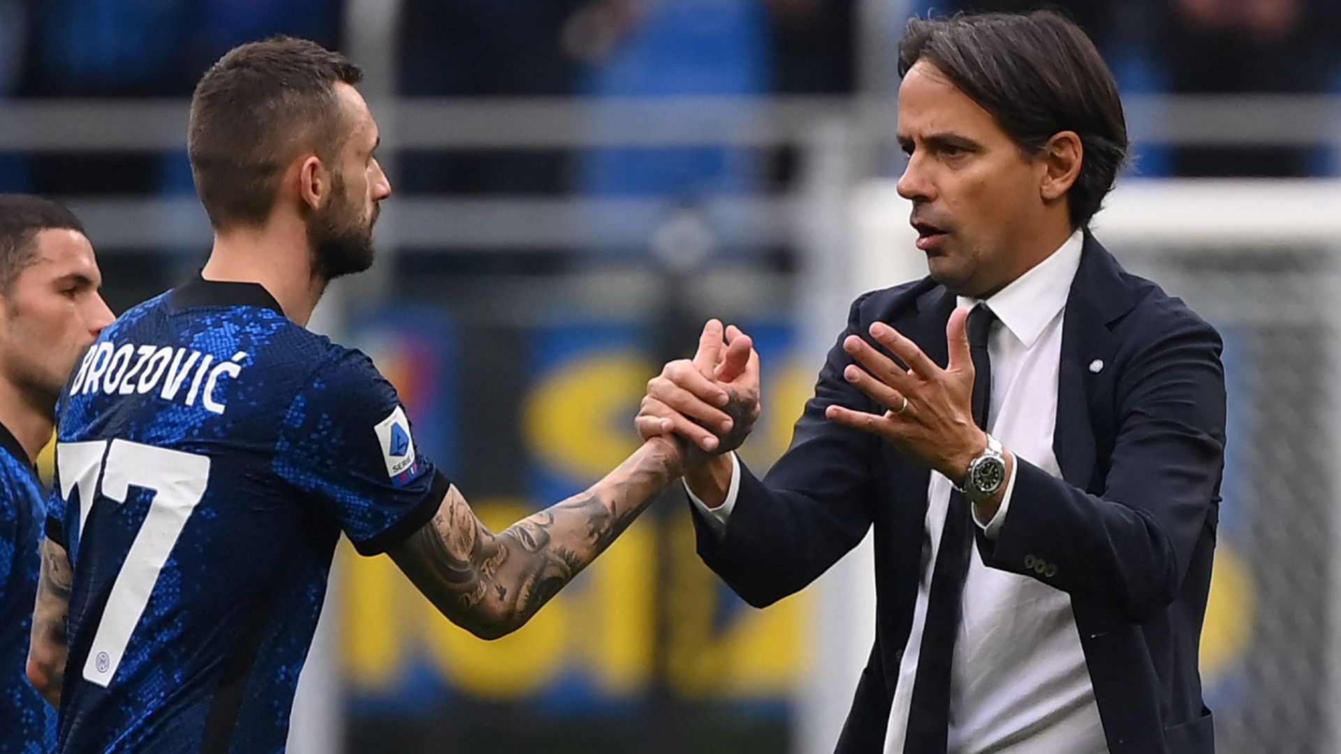 Marcelo Brozovic Simone Inzaghi Inter Udinese Serie A