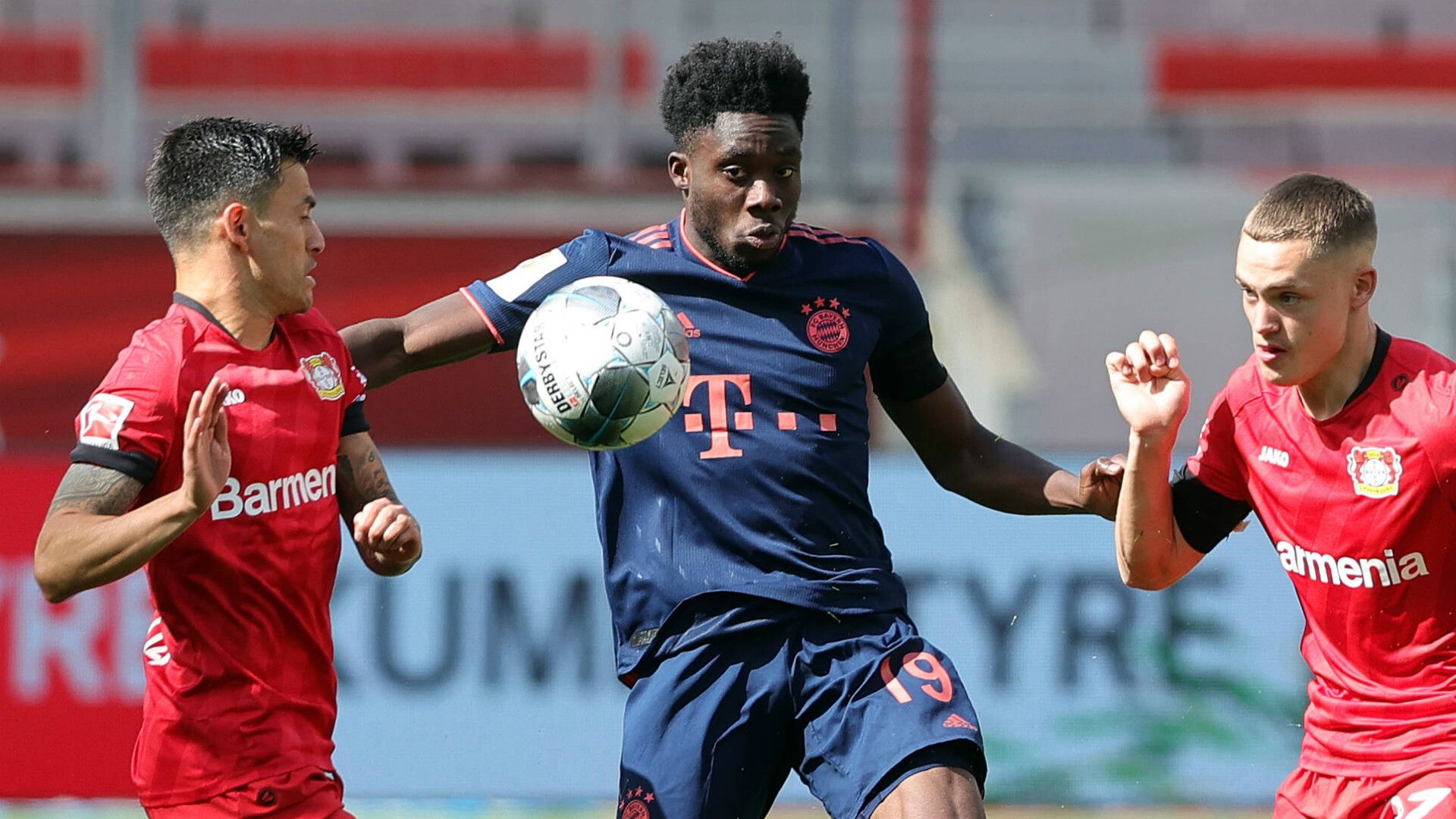 GERMANY ONLY: ALPHONSO DAVIES BAYERN MÜNCHEN BUNDESLIGA 06062020