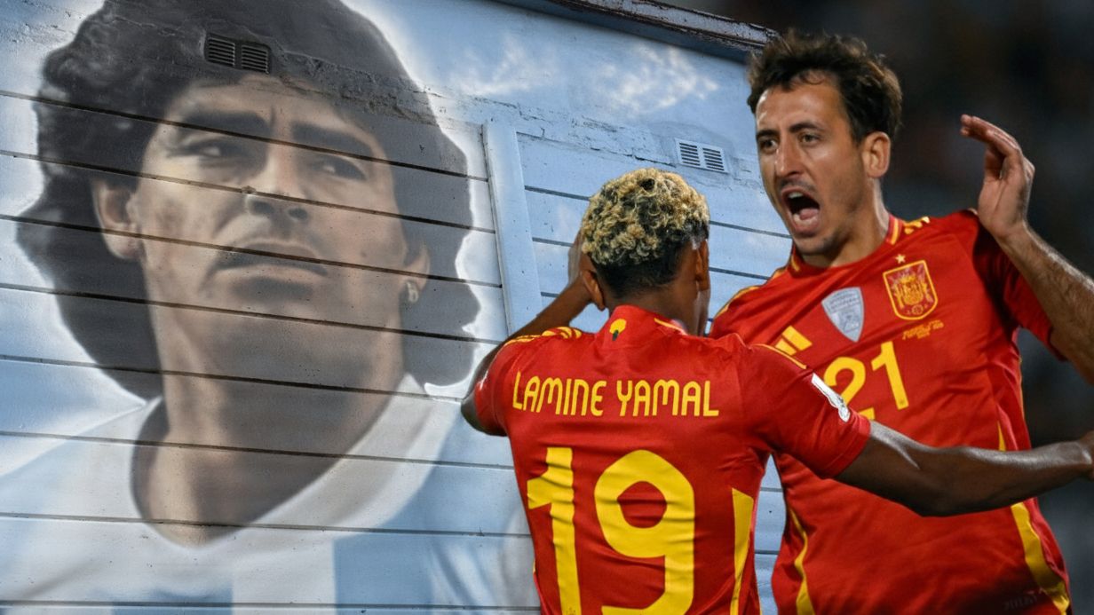 Mikel Oyarzabal Lamine Yamal Maradona (Goal Only)