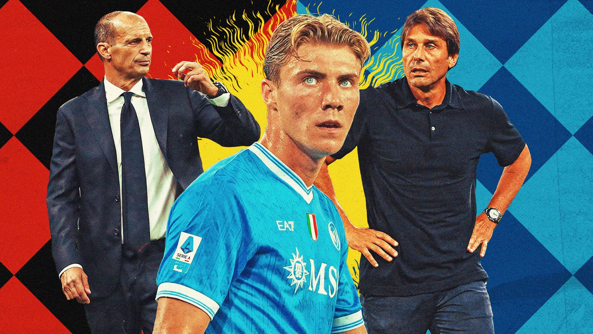 Hojlund Milan Napoli GFX