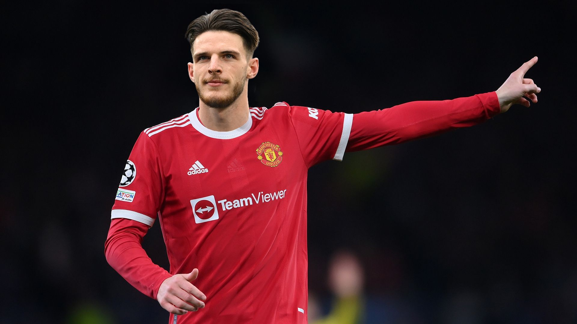 Declan Rice Man Utd GFX