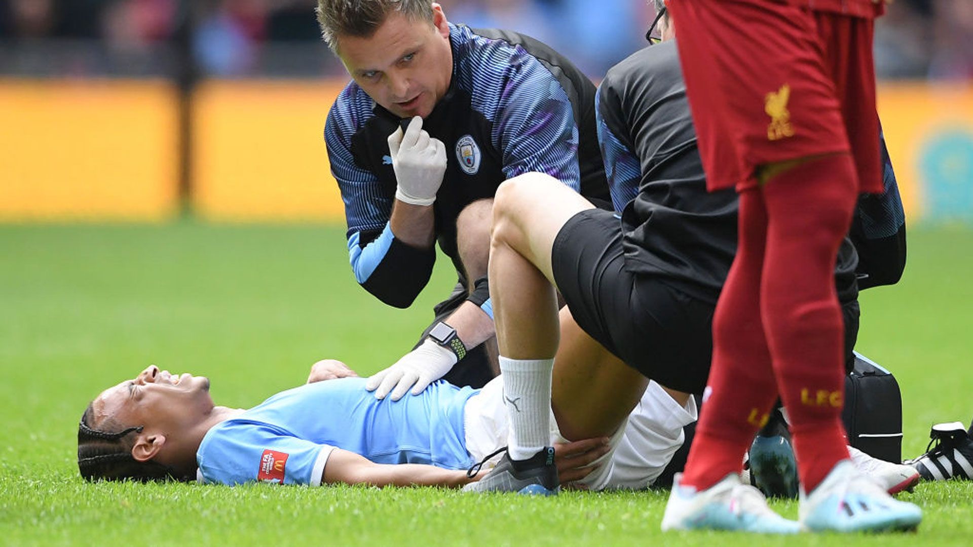Leroy Sane FC Liverpool Manchester City Community Shield 040819