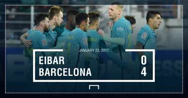 Eibar Barca result 4-0