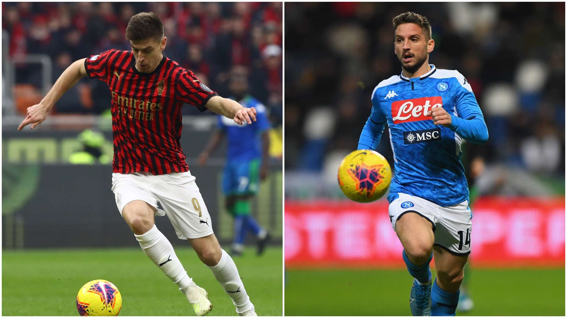 Krzysztof Piatek Dries Mertens