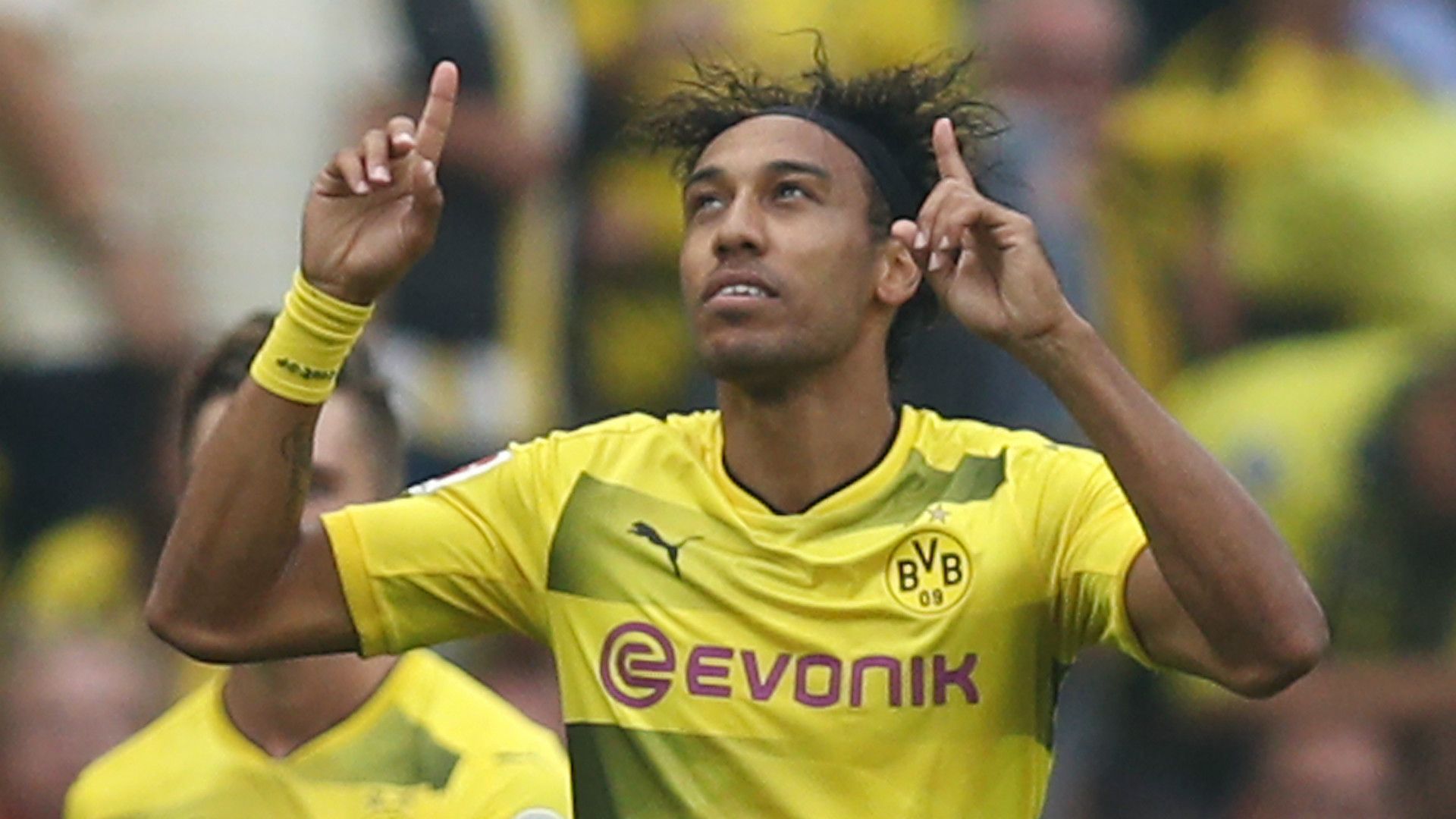 PIERRE EMERICK AUBAMEYANG BORUSSIA DORTMUND GERMAN BUNDESLIGA 26082017