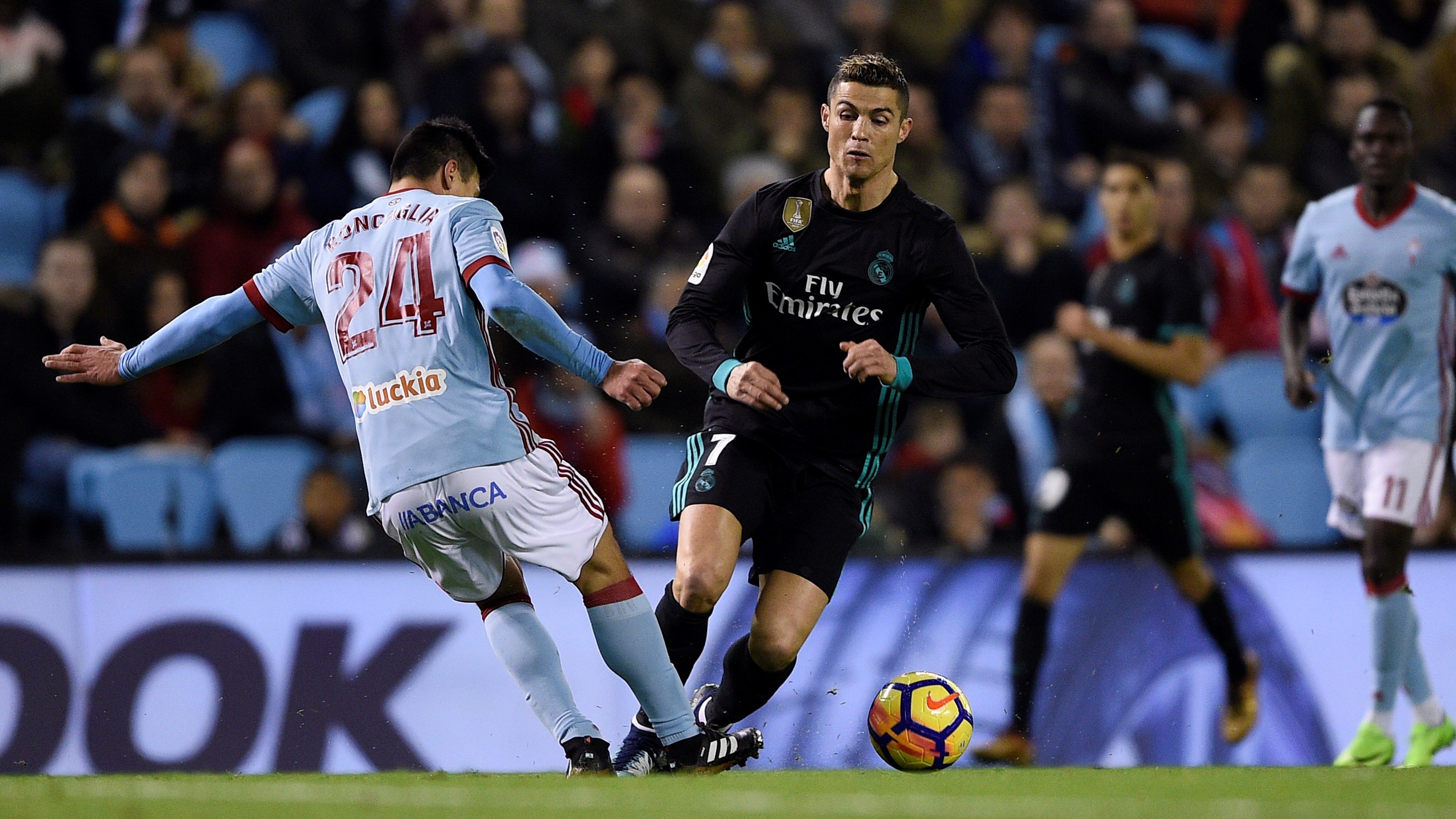 Cristiano Ronaldo Celta Real Madrid LaLiga 07012018
