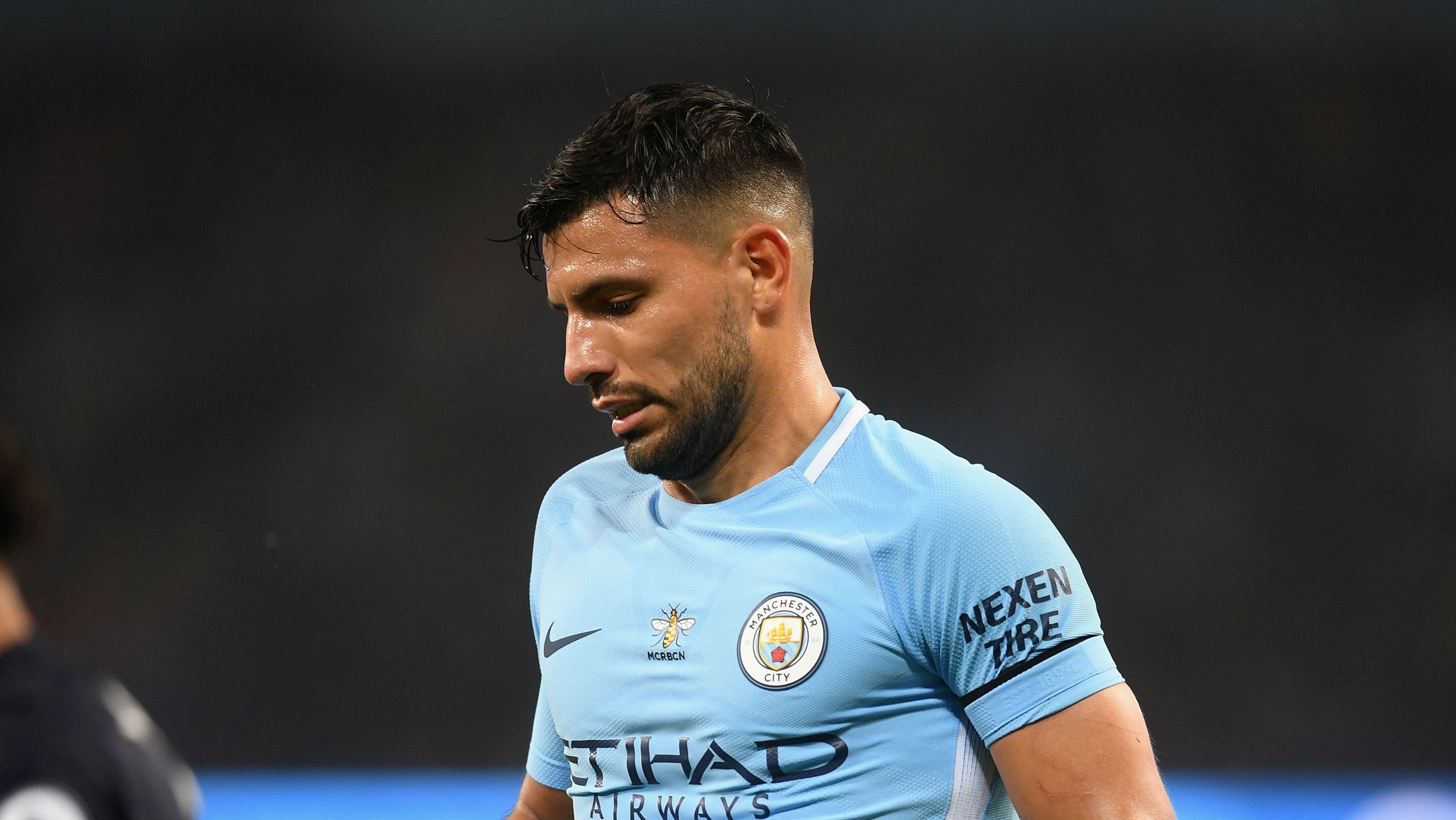 Sergio Aguero Manchester City Everton