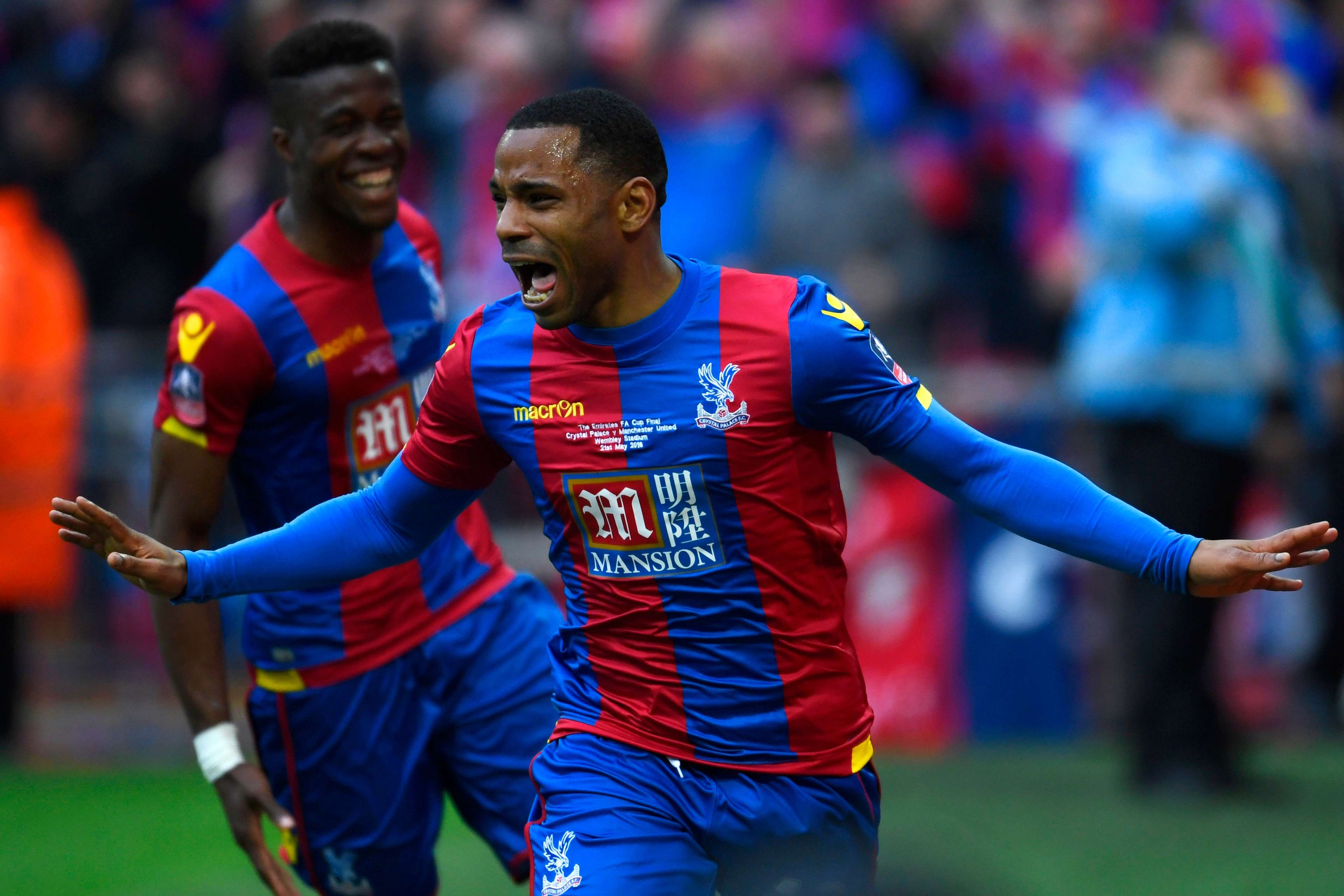 Jason Puncheon Wilfried Zaha Crystal Palace