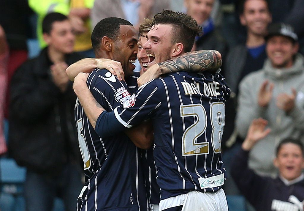 millwall celebrate