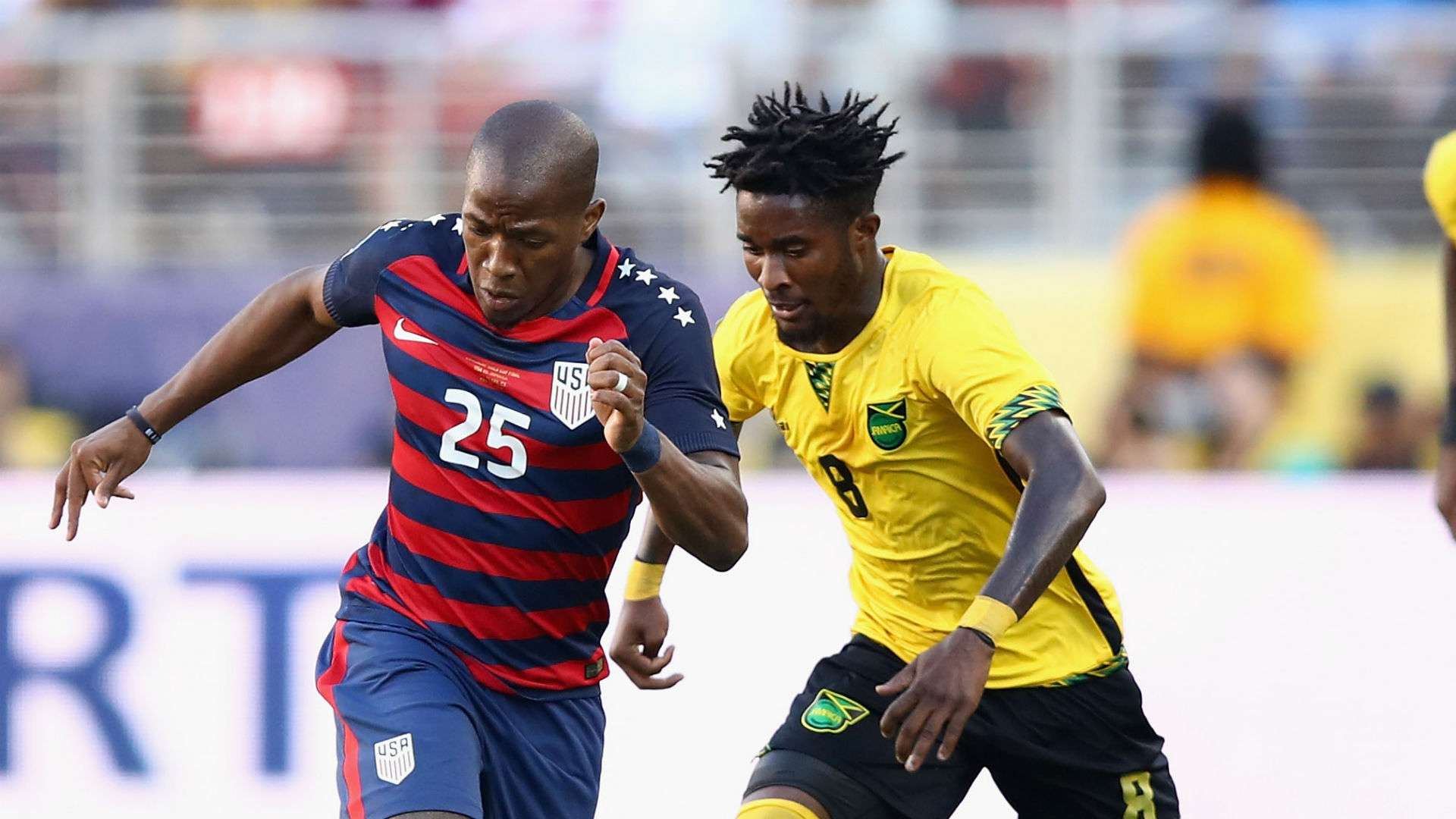 Darlington Nagbe Oneil Fisher USA Jamaica Gold Cup