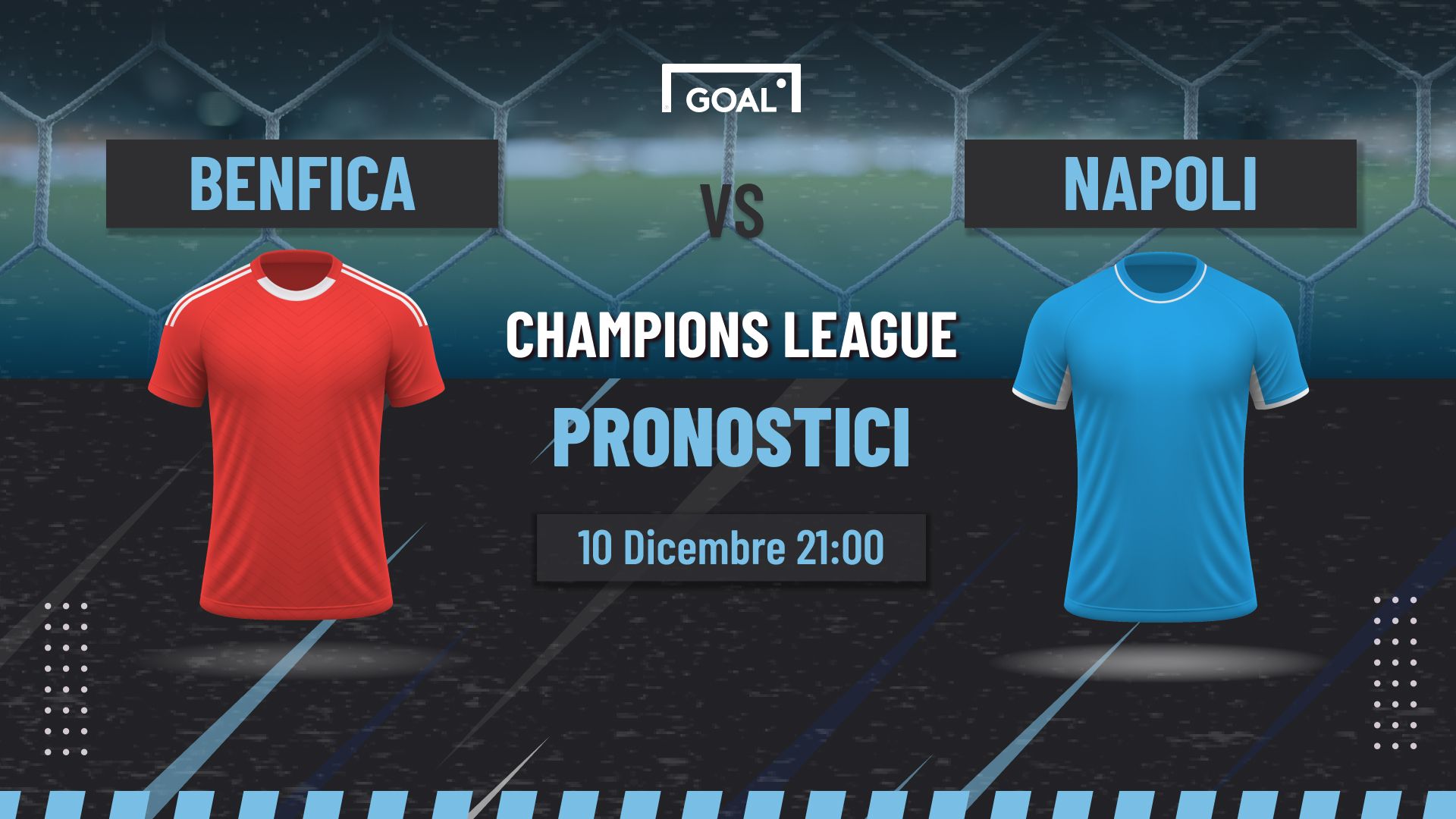 Pronostici Benfica - Napoli