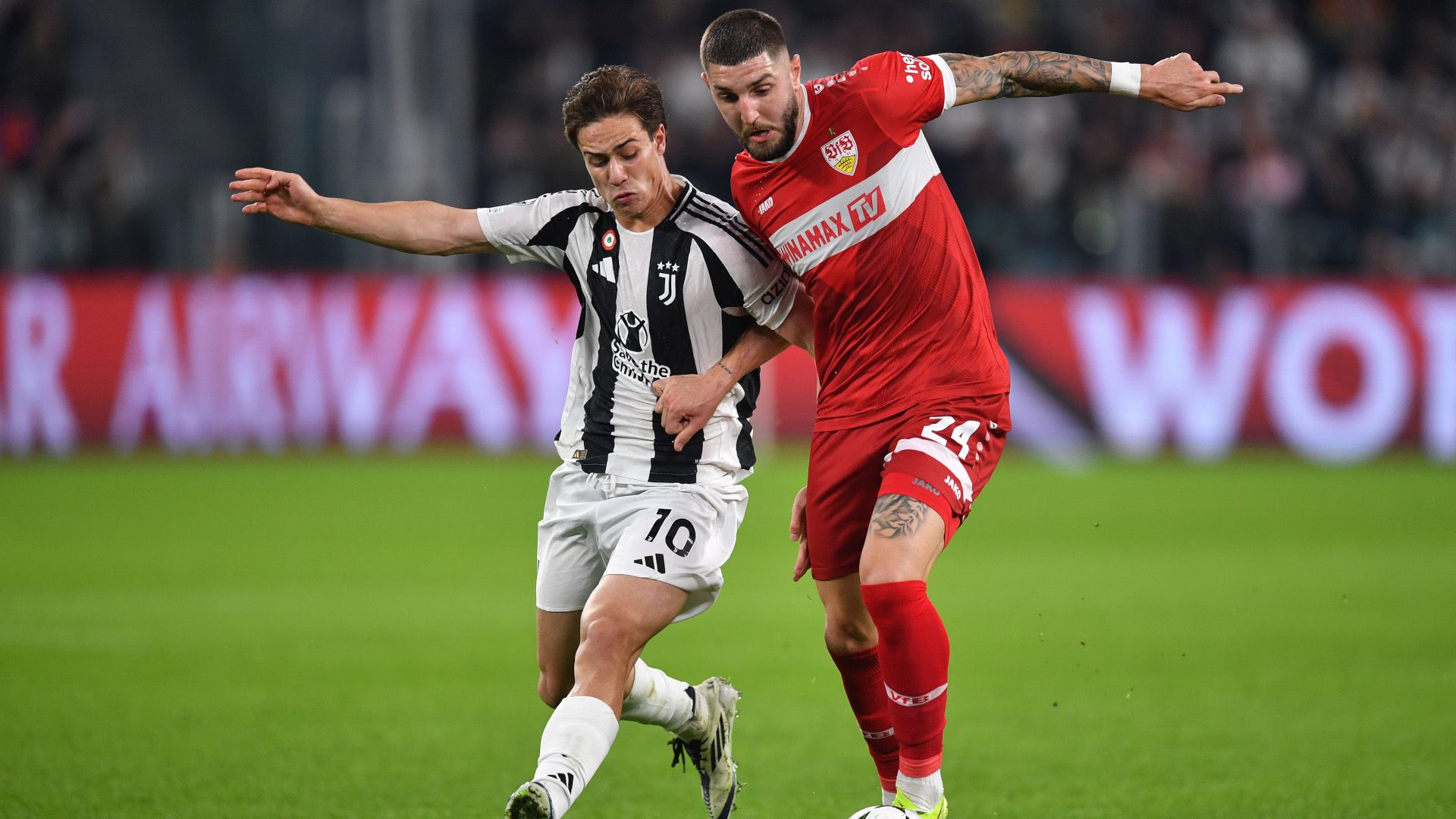 Yildiz Chabot Juventus Stoccarda 2024 2025