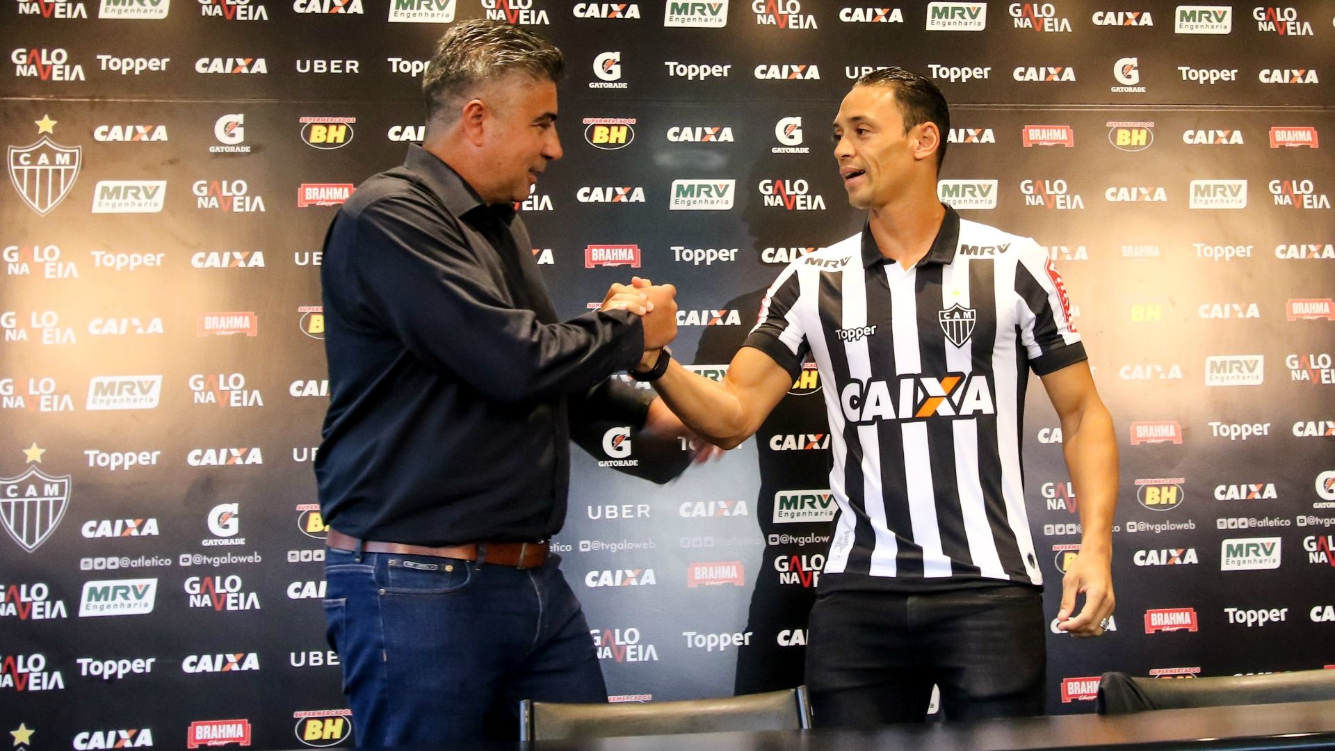 Ricardo Oliveira Alexandre Gallo Atlético-MG