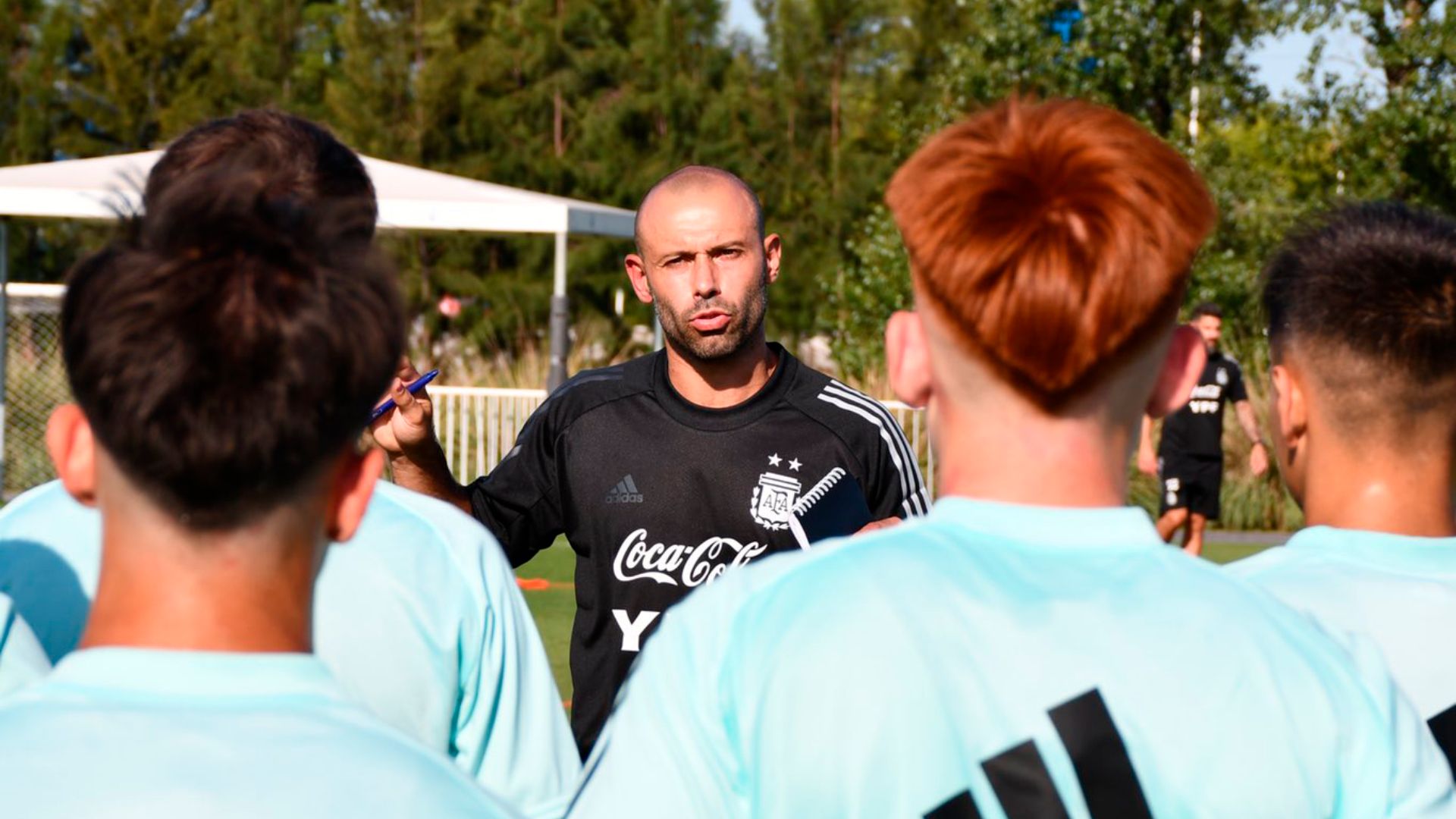 javier mascherano argentina sub 20 entrenamiento 08022022