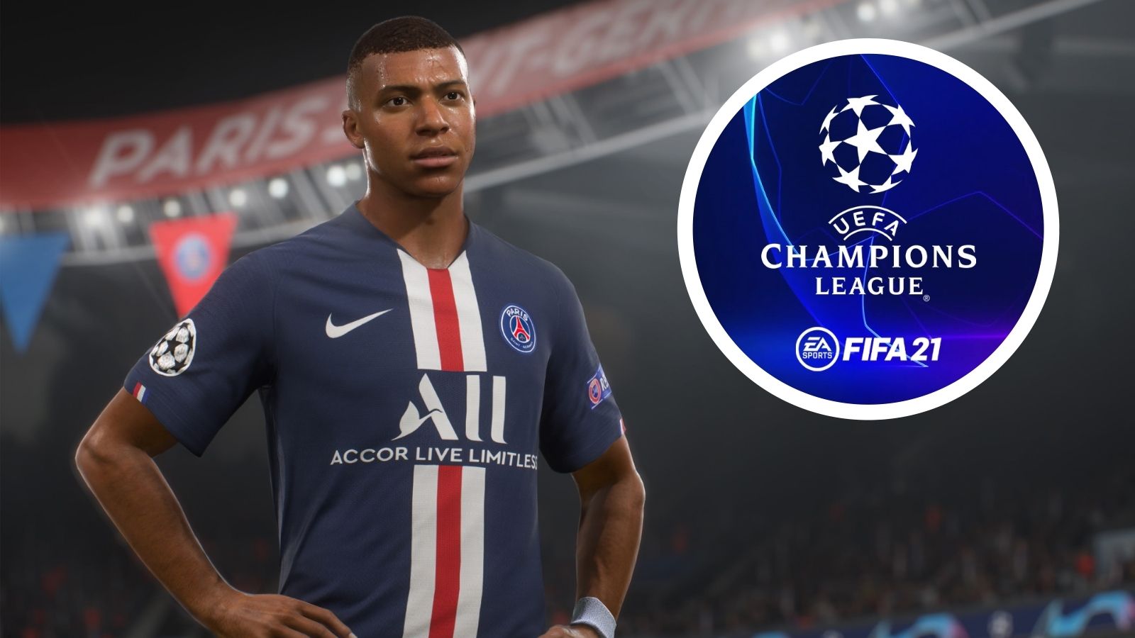 FIFA 21 Mbappe Champions League