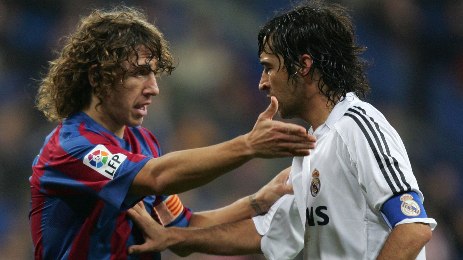 Carles Puyol Raul Barcelona Real Madrid 2005