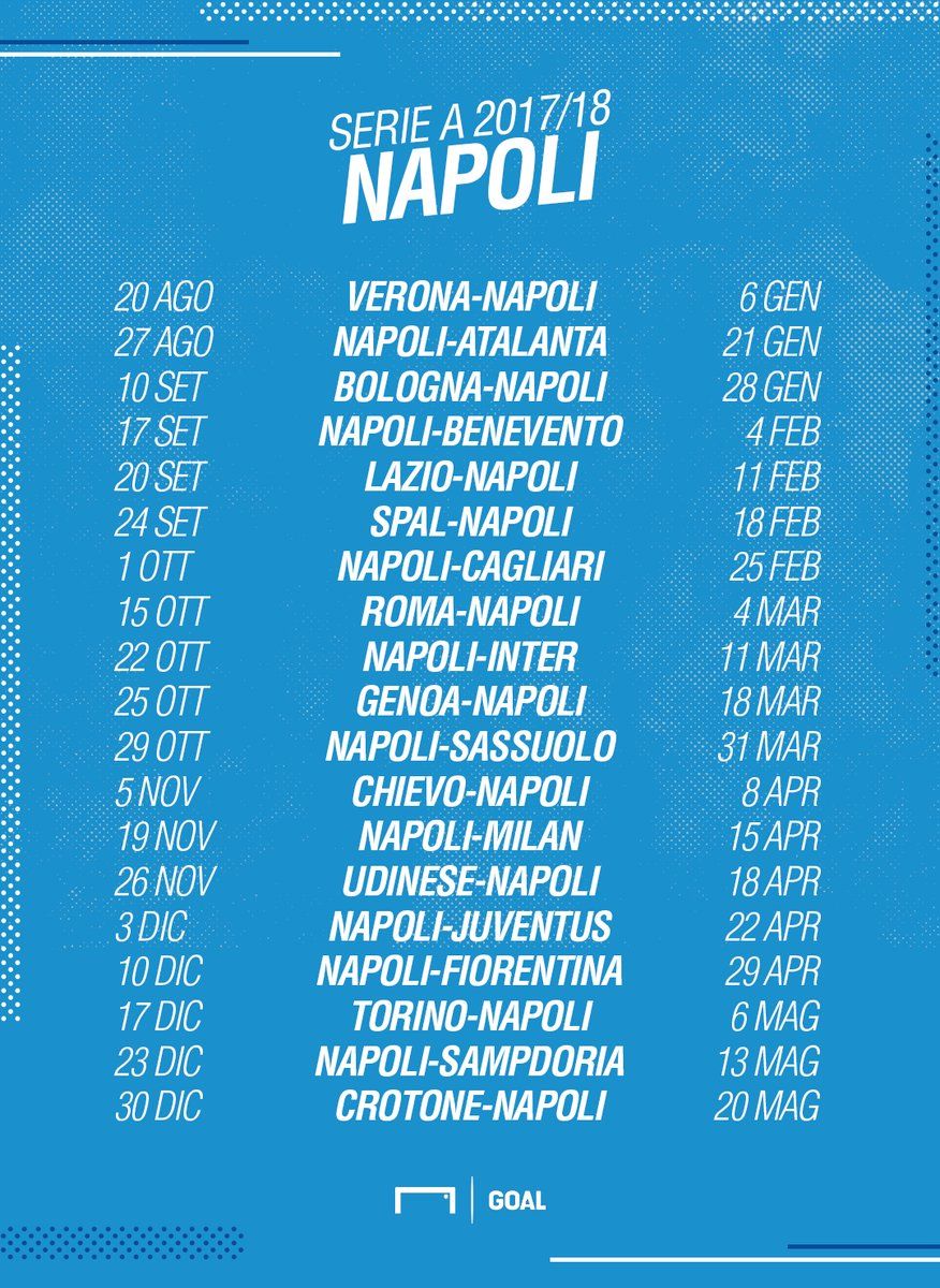 Calendario Napoli