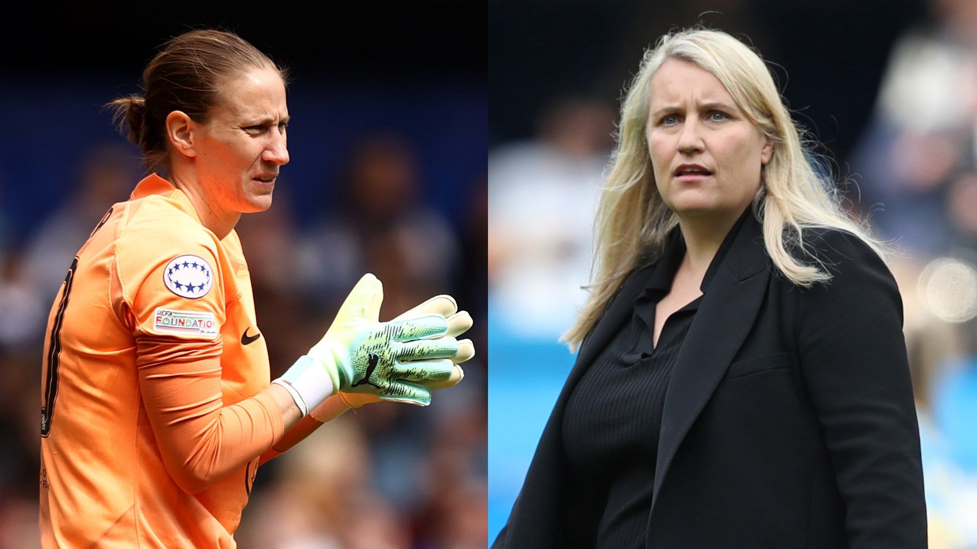 Ann-Katrin Berger Emma Hayes split