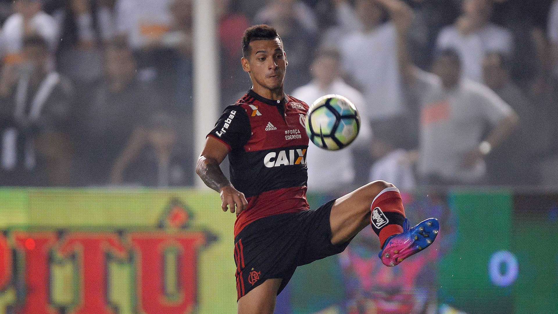 Miguel Trauco Santos Flamengo Copa do Brasil 26072017