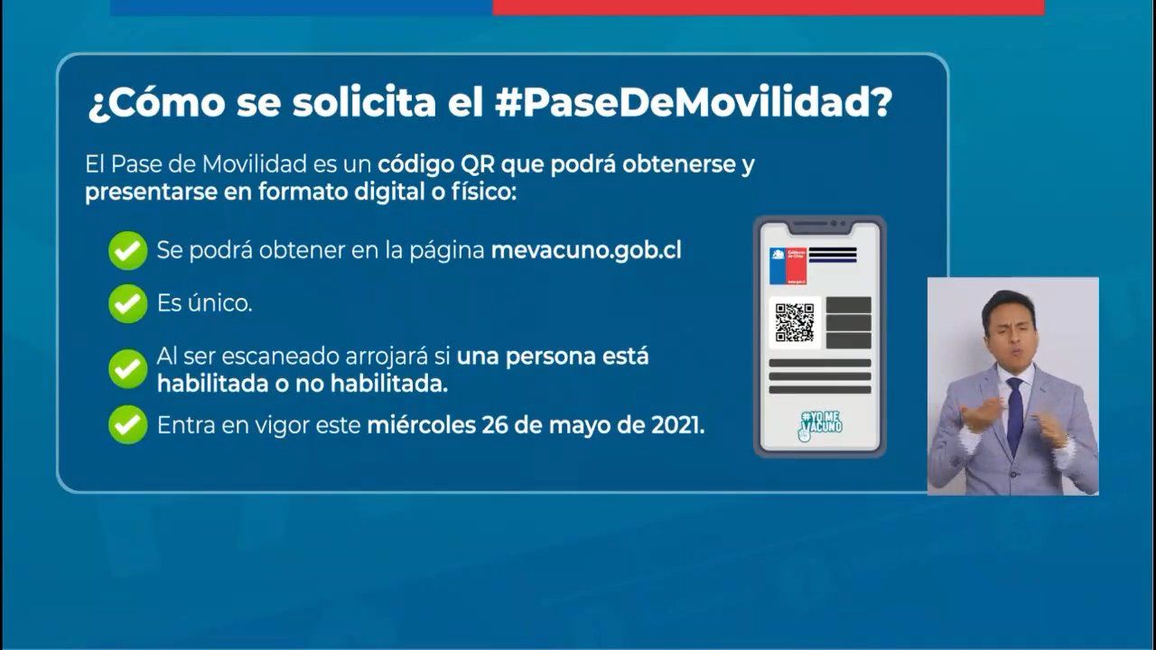 Pase de movilidad Chile