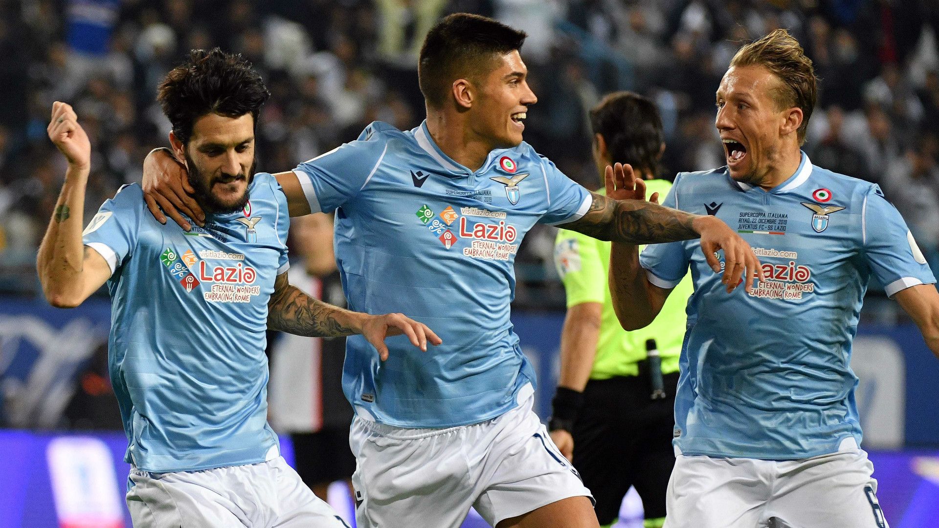 LUIS ALBERTO CARLOS CORREIA LUCAS LEIVA LAZIO SUPERCOPPA 22122019