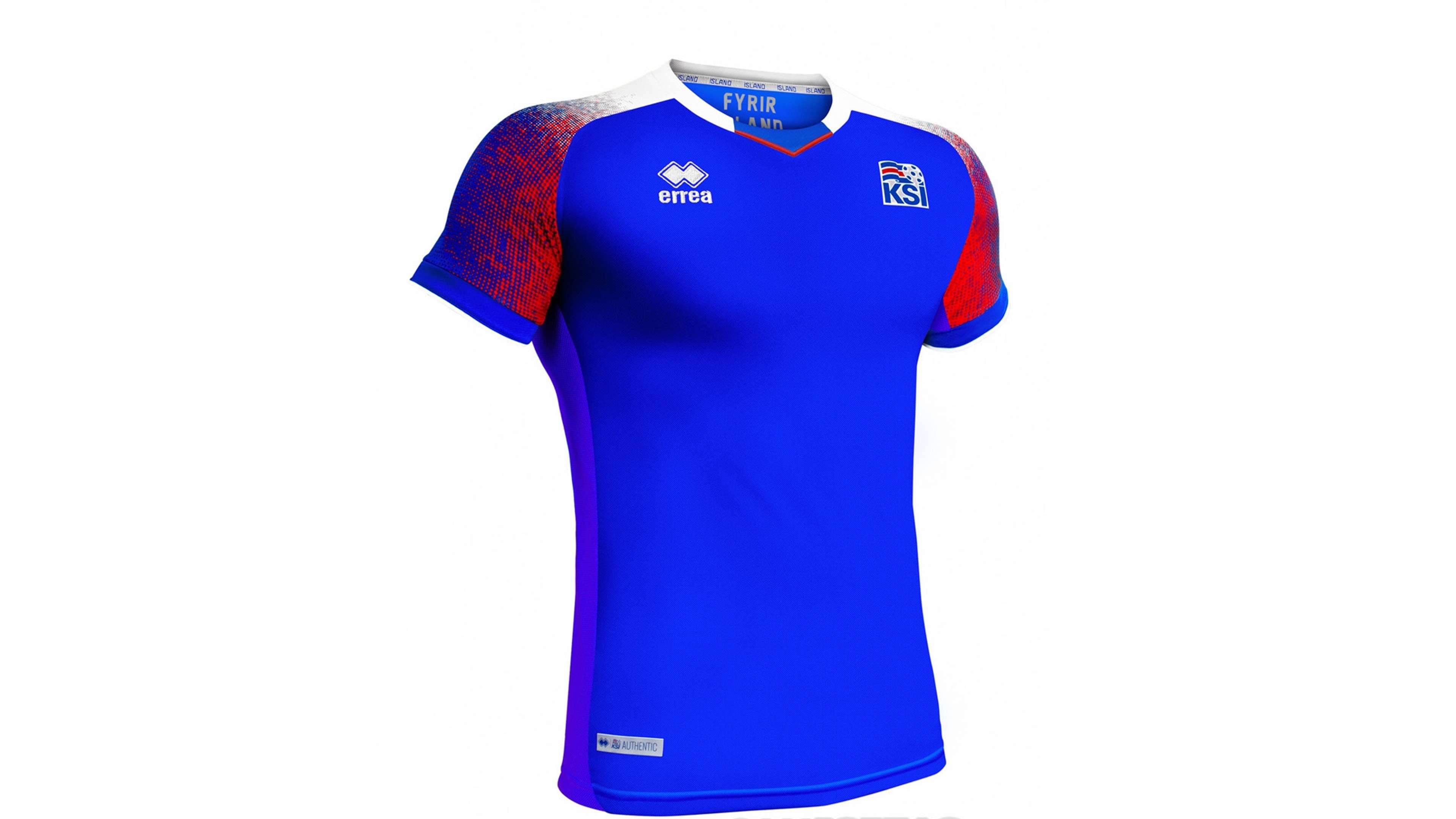 Islandia Camiseta Titula 2018 Iceland Home Kit