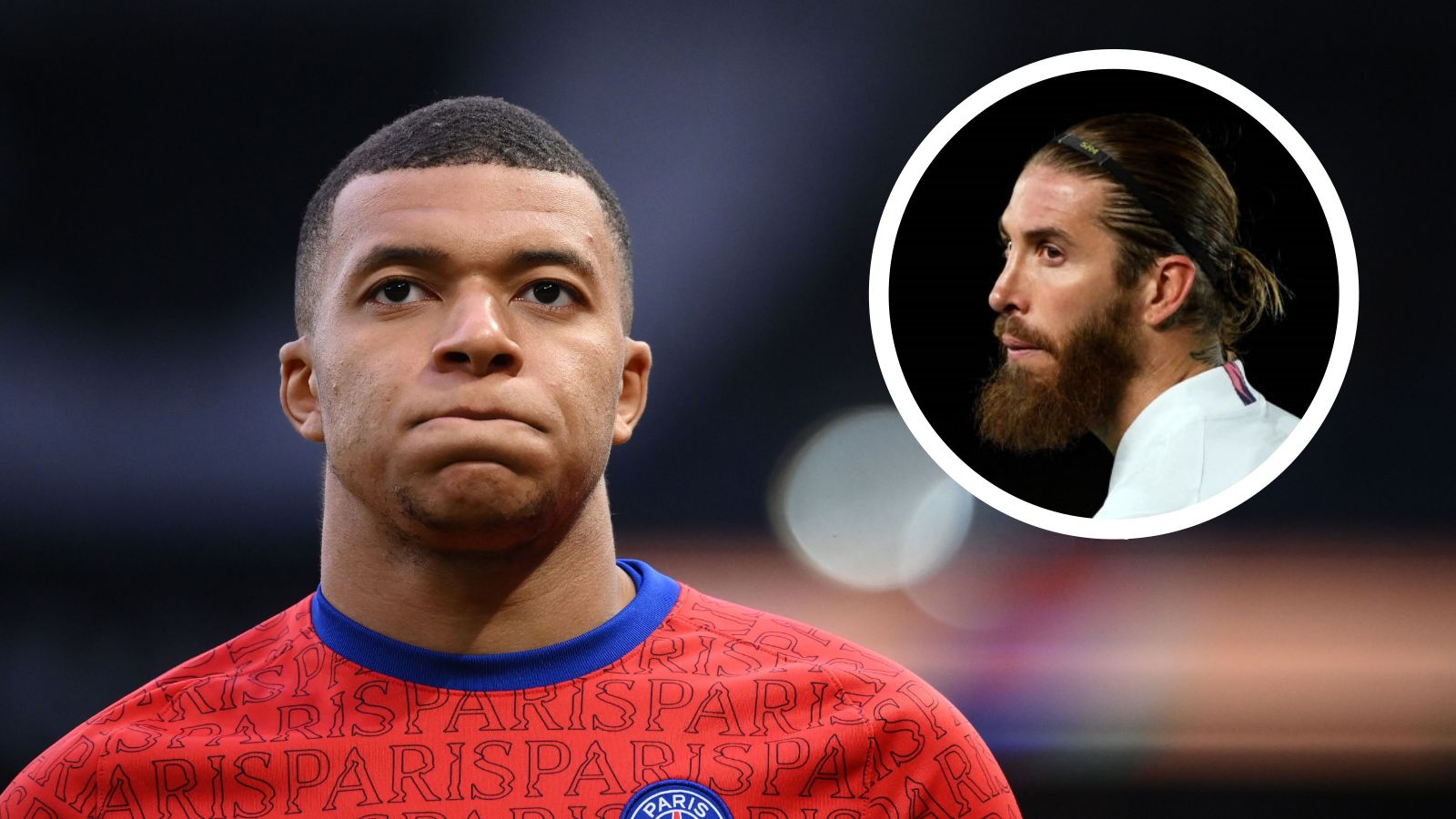 Kylian Mbappe Sergio Ramos