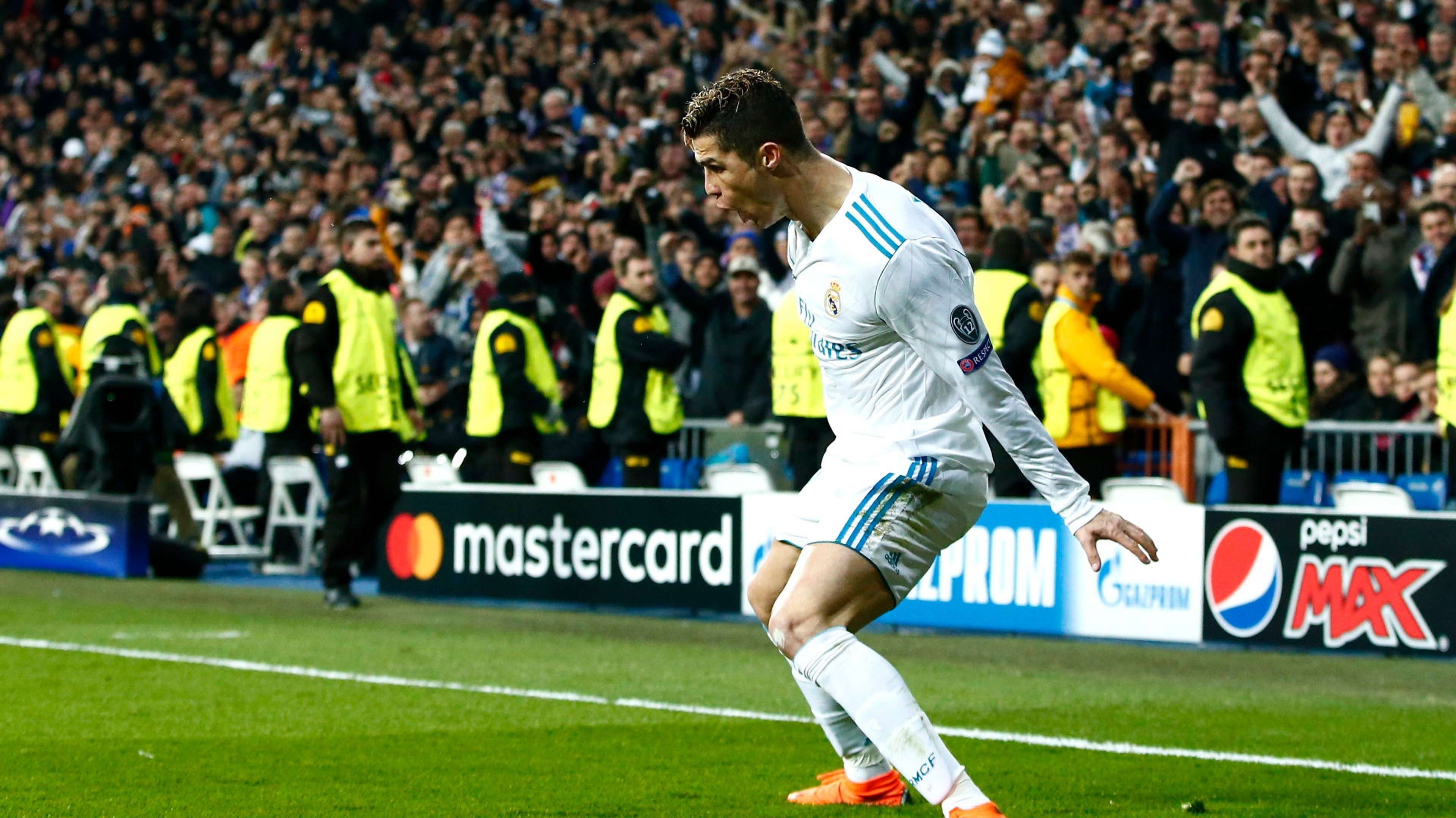 Cristiano Ronaldo Real Madrid PSG Champions League 14022018