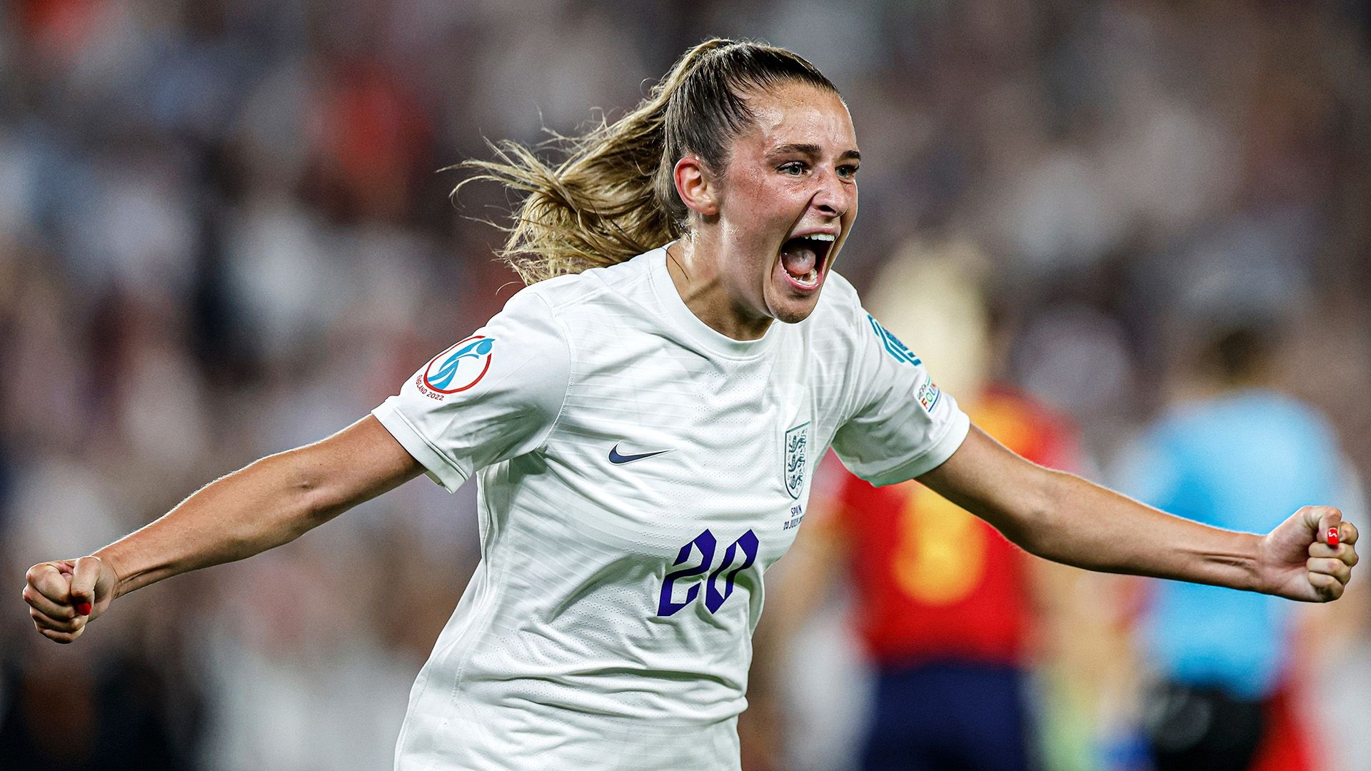 Ella Toone England Spain 2022