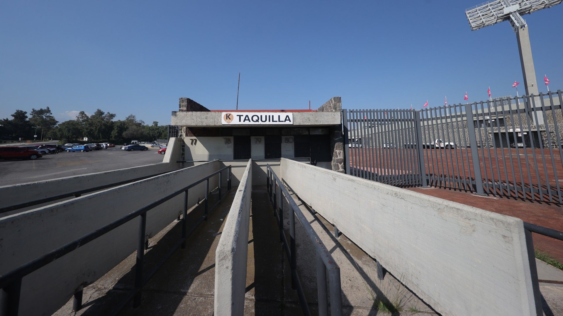 Taquilla Estadio Olímpico Universitario