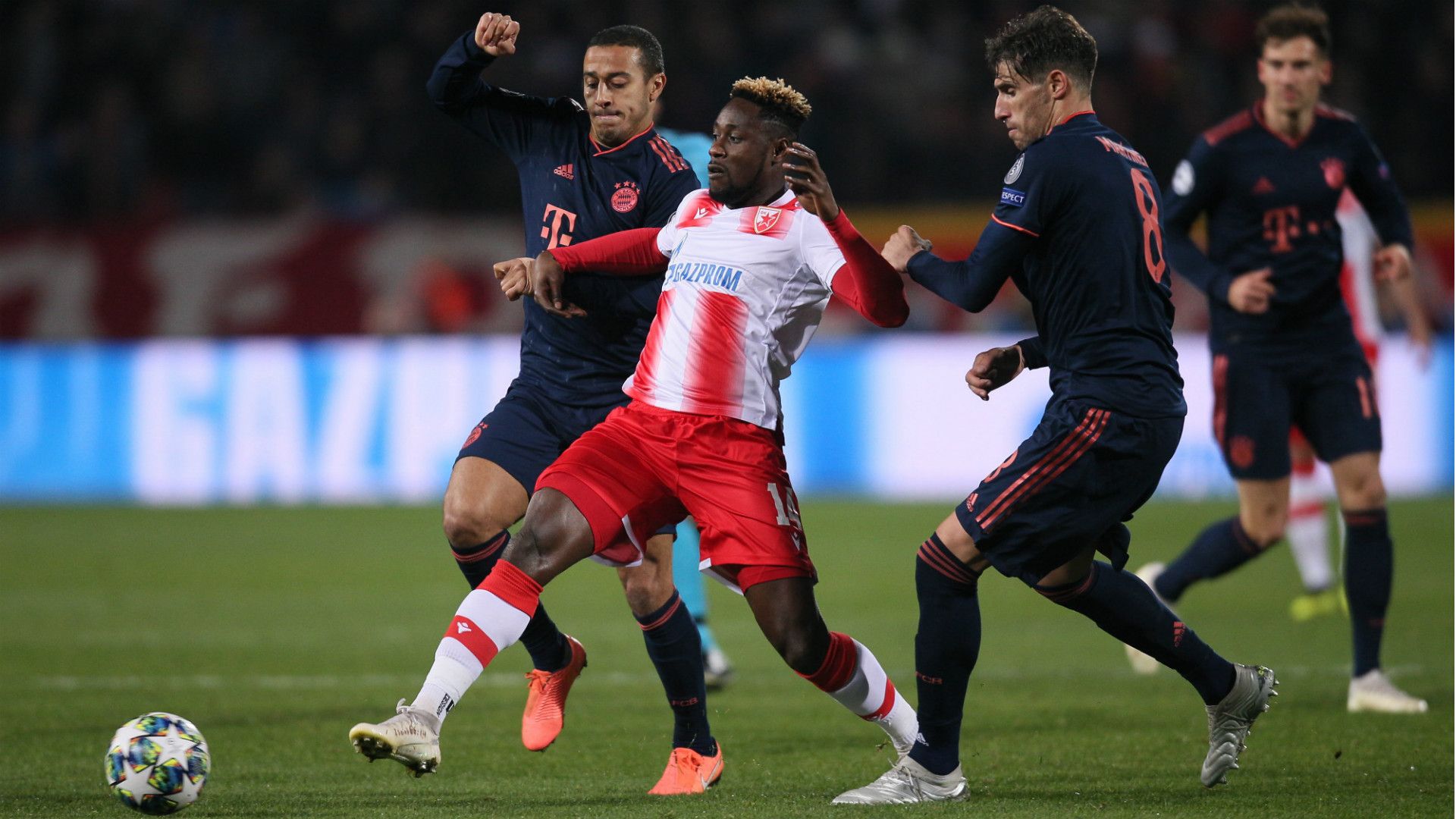 GERMANY ONLY: THIAGO JAVI MARTINEZ BAYERN MÜNCHEN CHAMPIONS LEAGUE 26112019